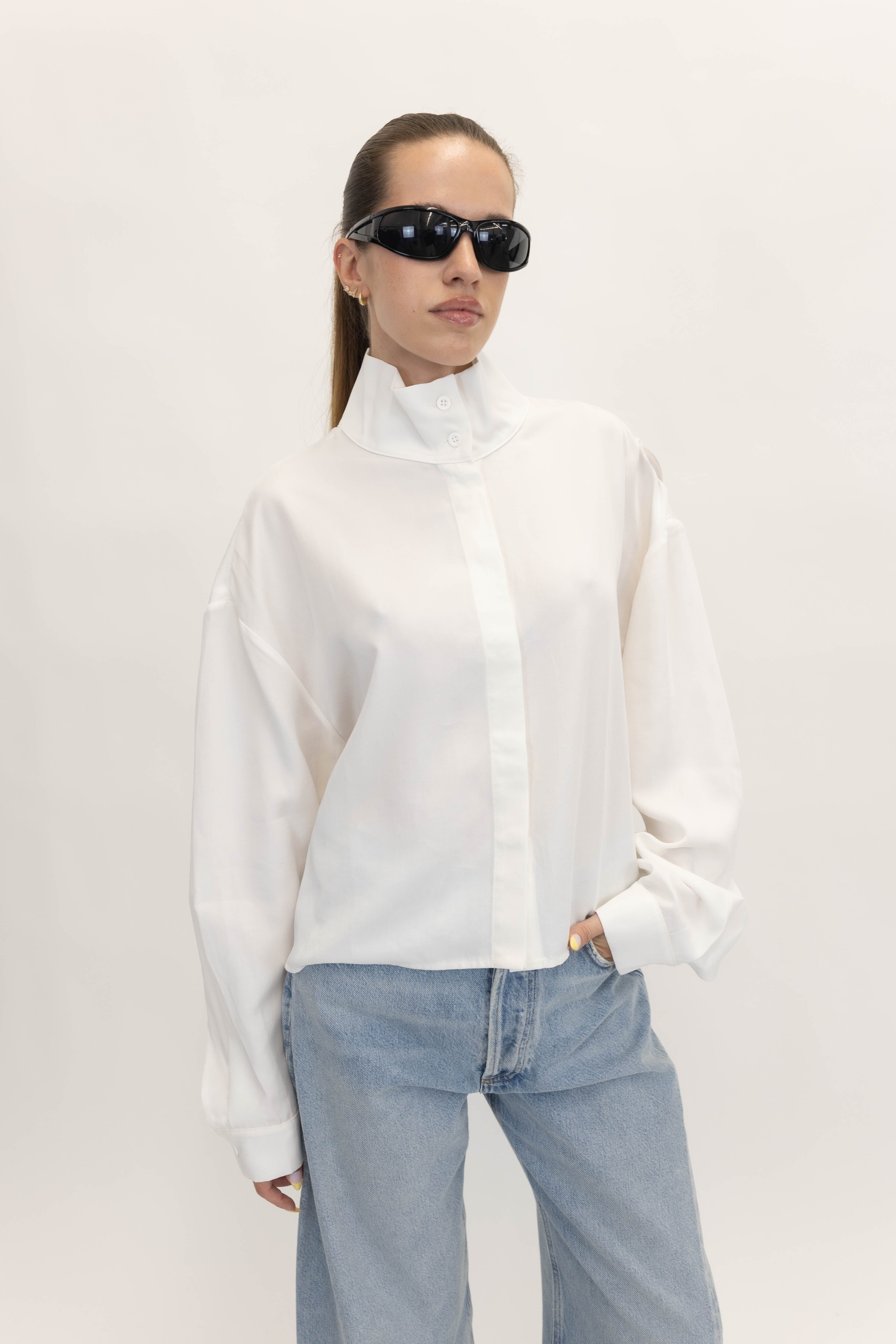 IRO-CALIDORASPE SHIRT-WHITE SHIRT IRO 