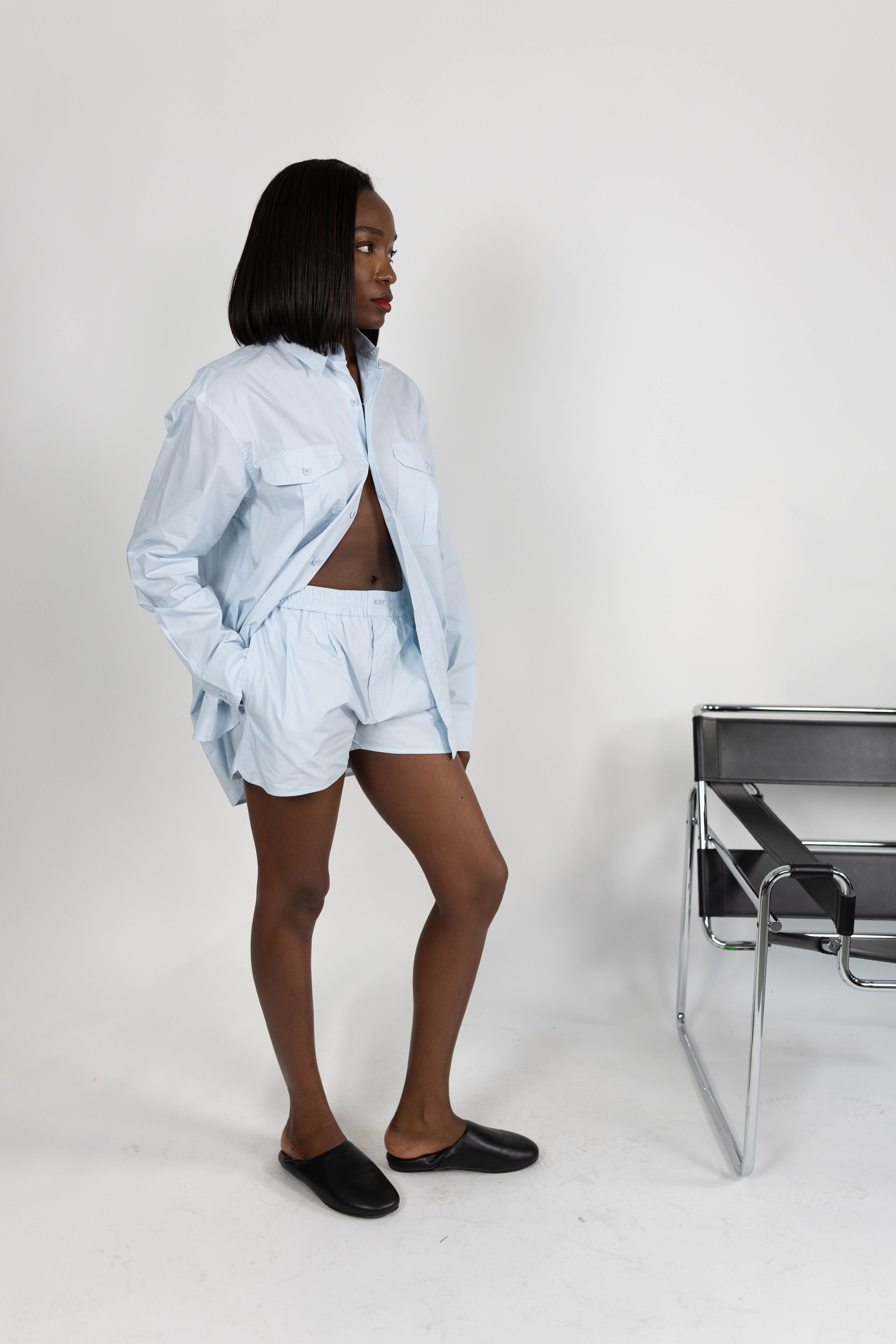POPLIN BOXER SHORTS SHORTS KURE 