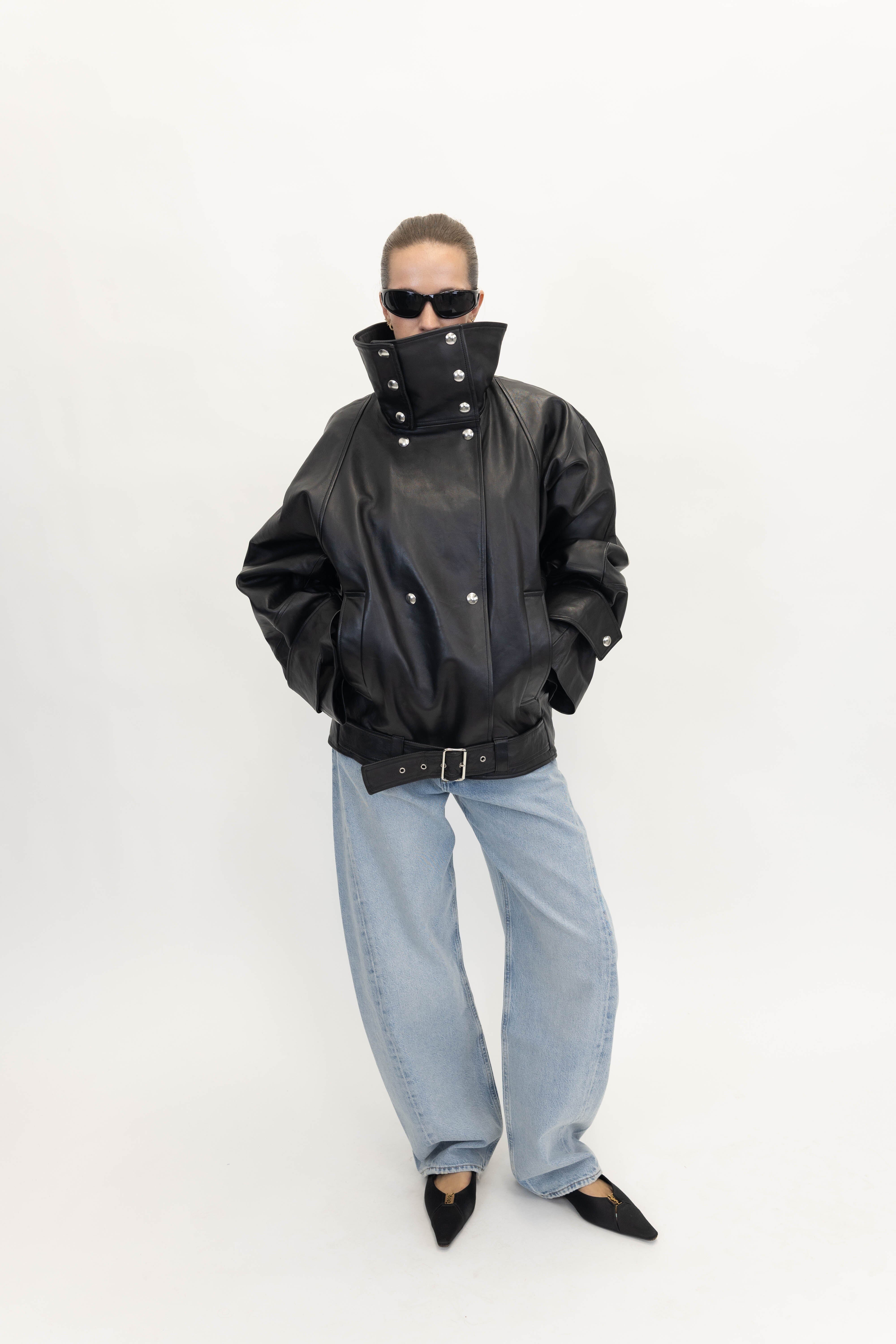 RUBIS OUTERWEAR IN BLACK JACKET IRO 