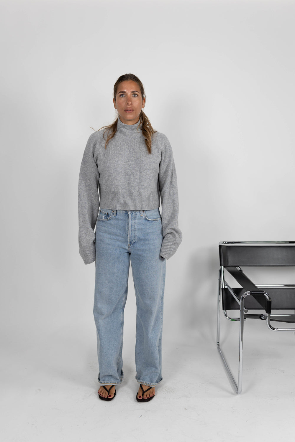 KIA KNIT IN GREY KNIT KURE 