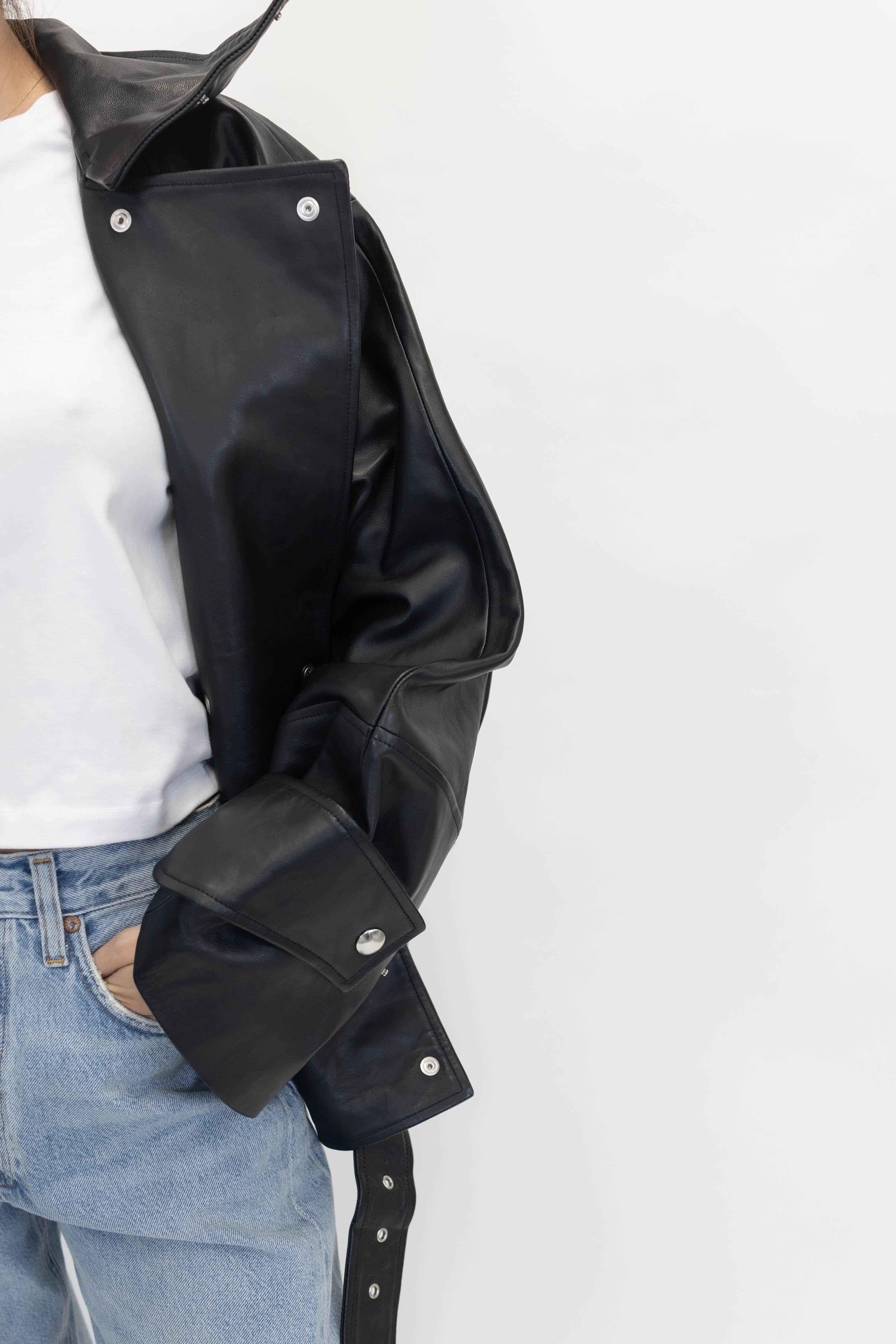 RUBIS OUTERWEAR IN BLACK JACKET IRO 