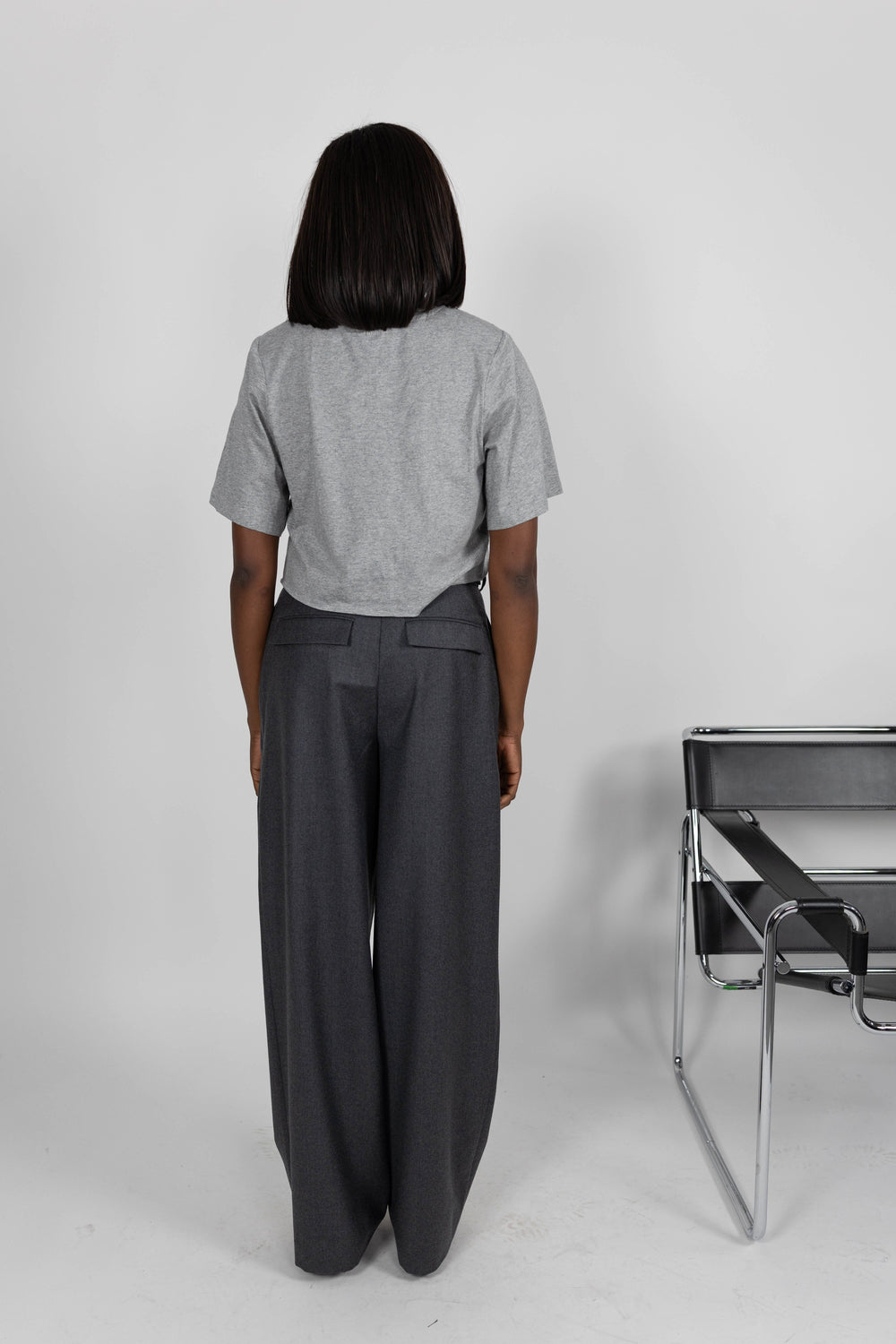 ELI BASIC PADDED T-SHIRT GREY TSHIRT KURE 
