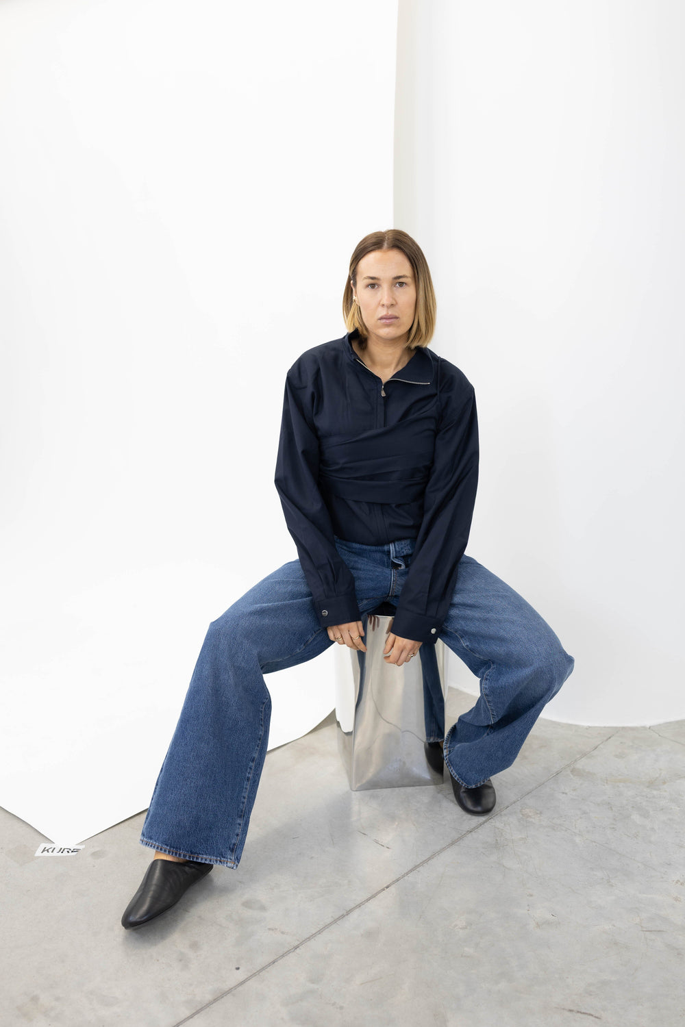 FRAME x AMELIA GRAY-THE DETOUR JEAN IN GEAR JEANS FRAME 