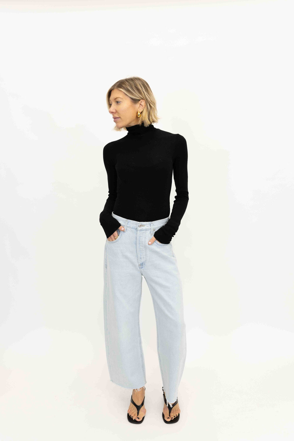 AYLA CROP IN ALLIER JEANS CITIZENS OF HUMANITY 