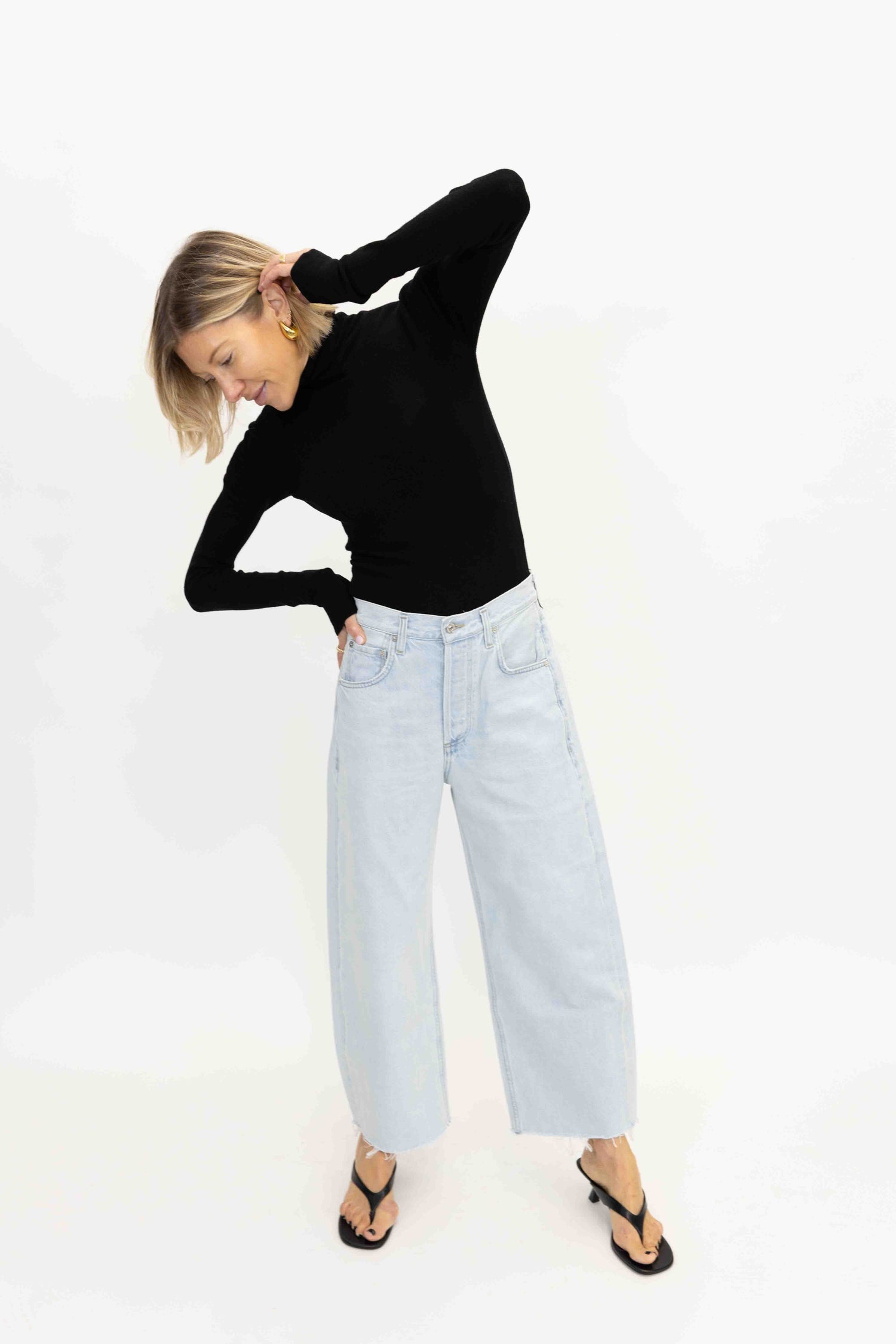 AYLA CROP IN ALLIER JEANS CITIZENS OF HUMANITY 