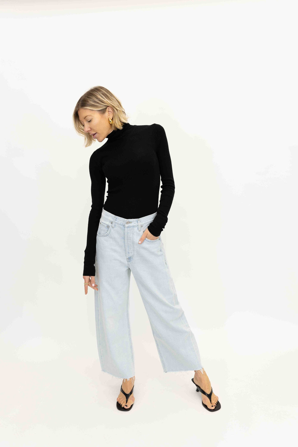 AYLA CROP IN ALLIER JEANS CITIZENS OF HUMANITY 