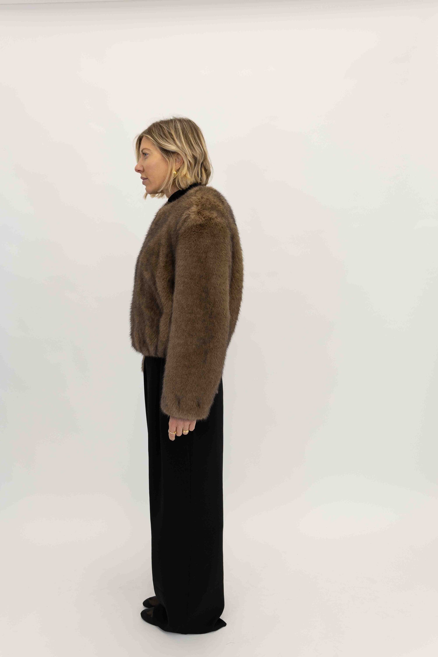 KARLY JACKET IN NATURAL JACKET STAND STUDIO 