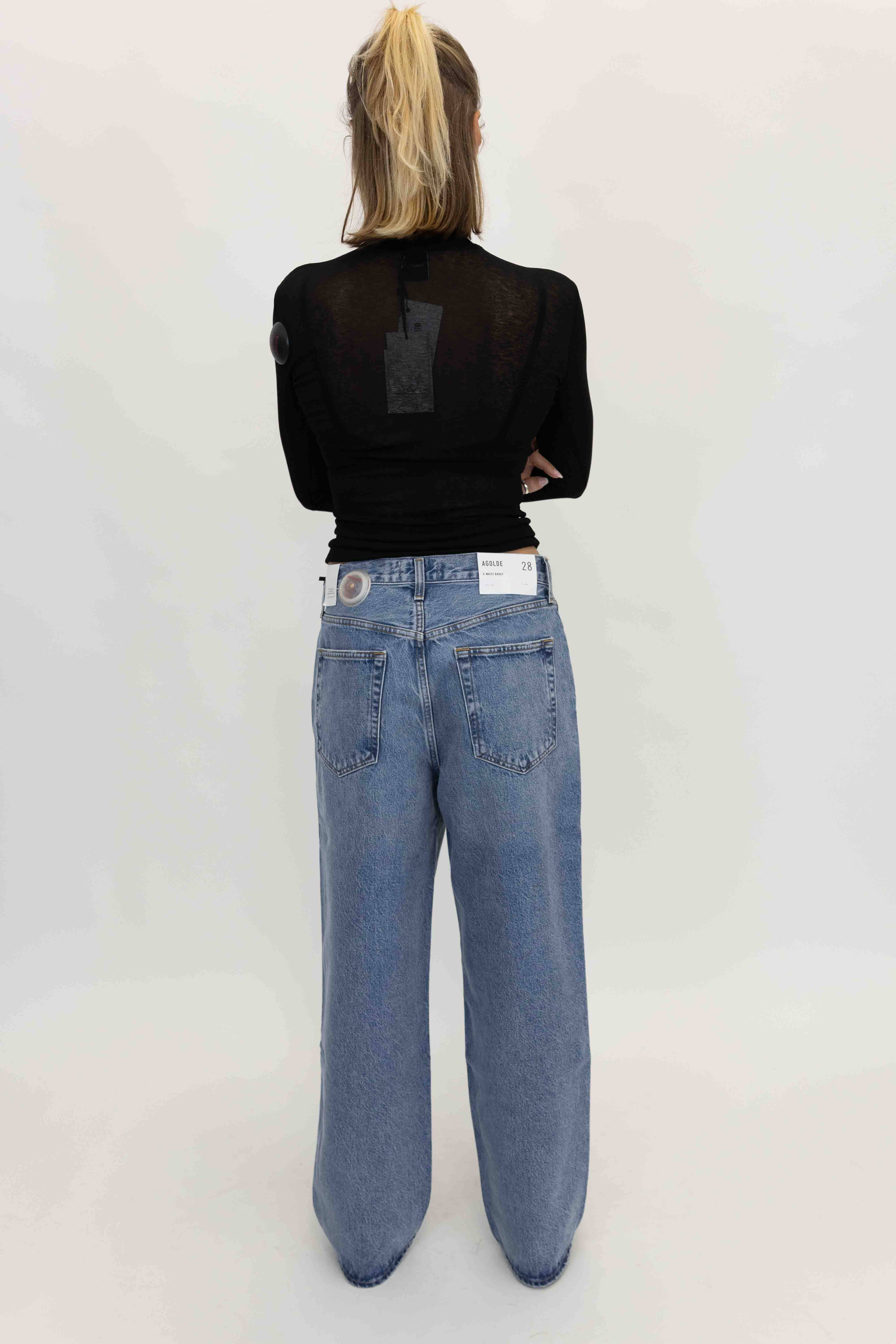 V-WAIST BAGGY JEANS IN FAIRWAY JEANS AGOLDE 