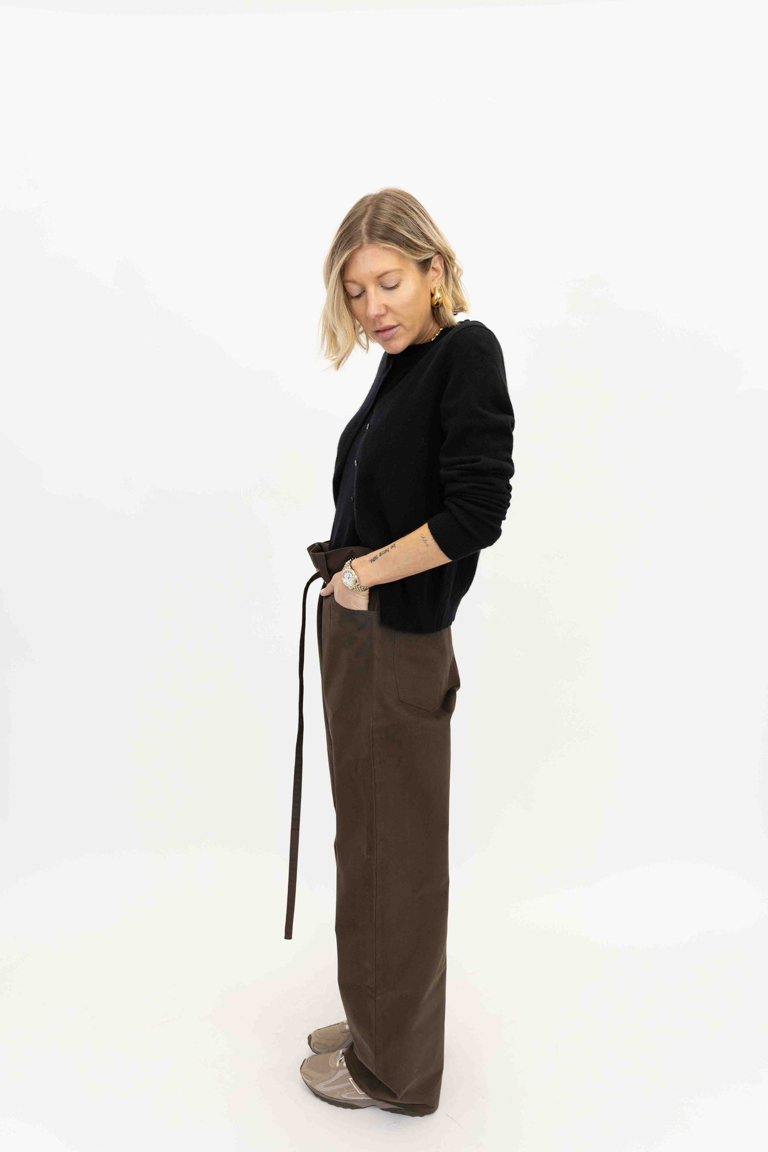 ROSELLE KNIT CARDIGAN IN BLACK CARDIGAN HERSKIND 