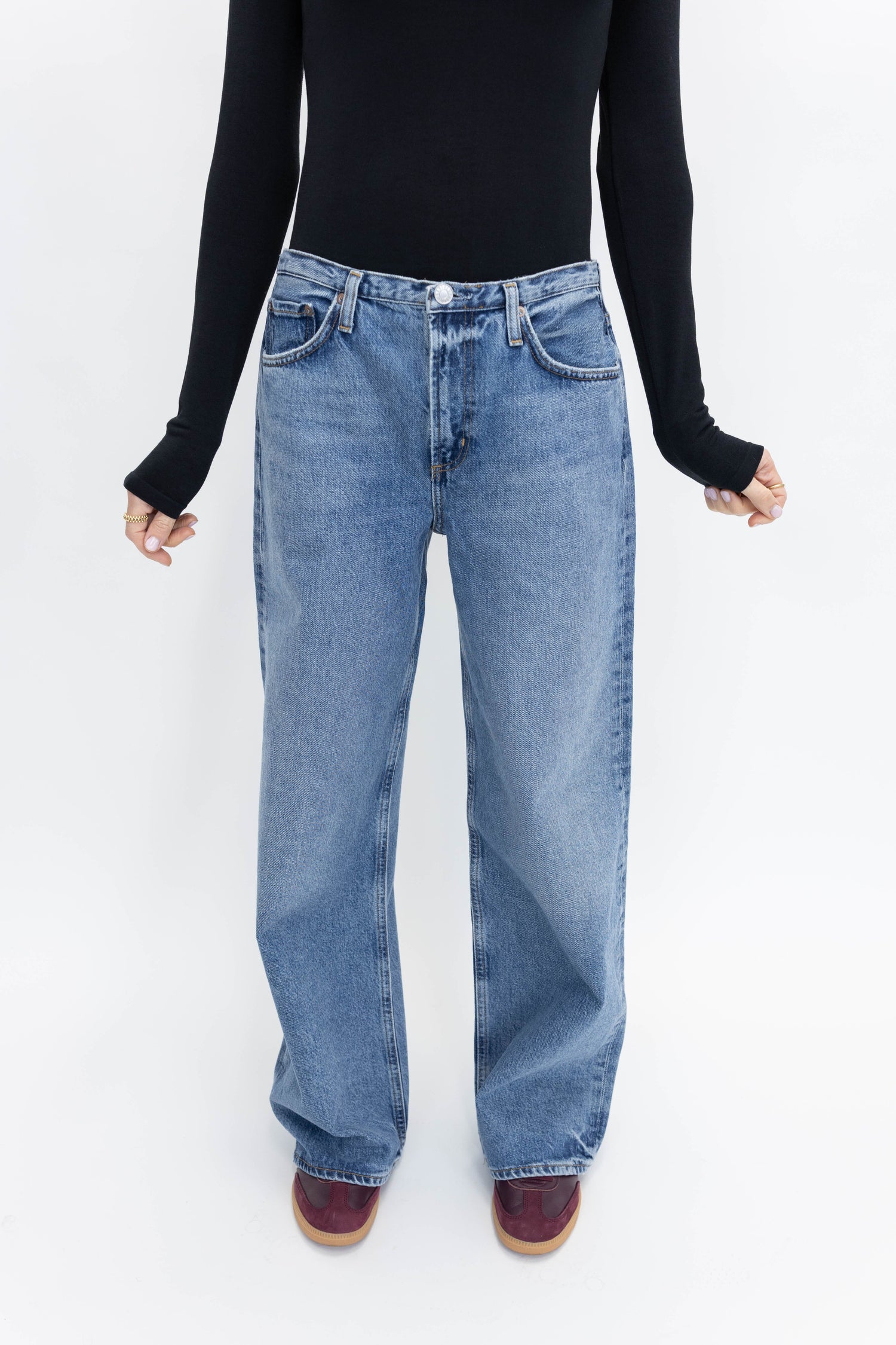 KEIRA LOW SLUNG BAGGY JEANS JEANS AGOLDE 
