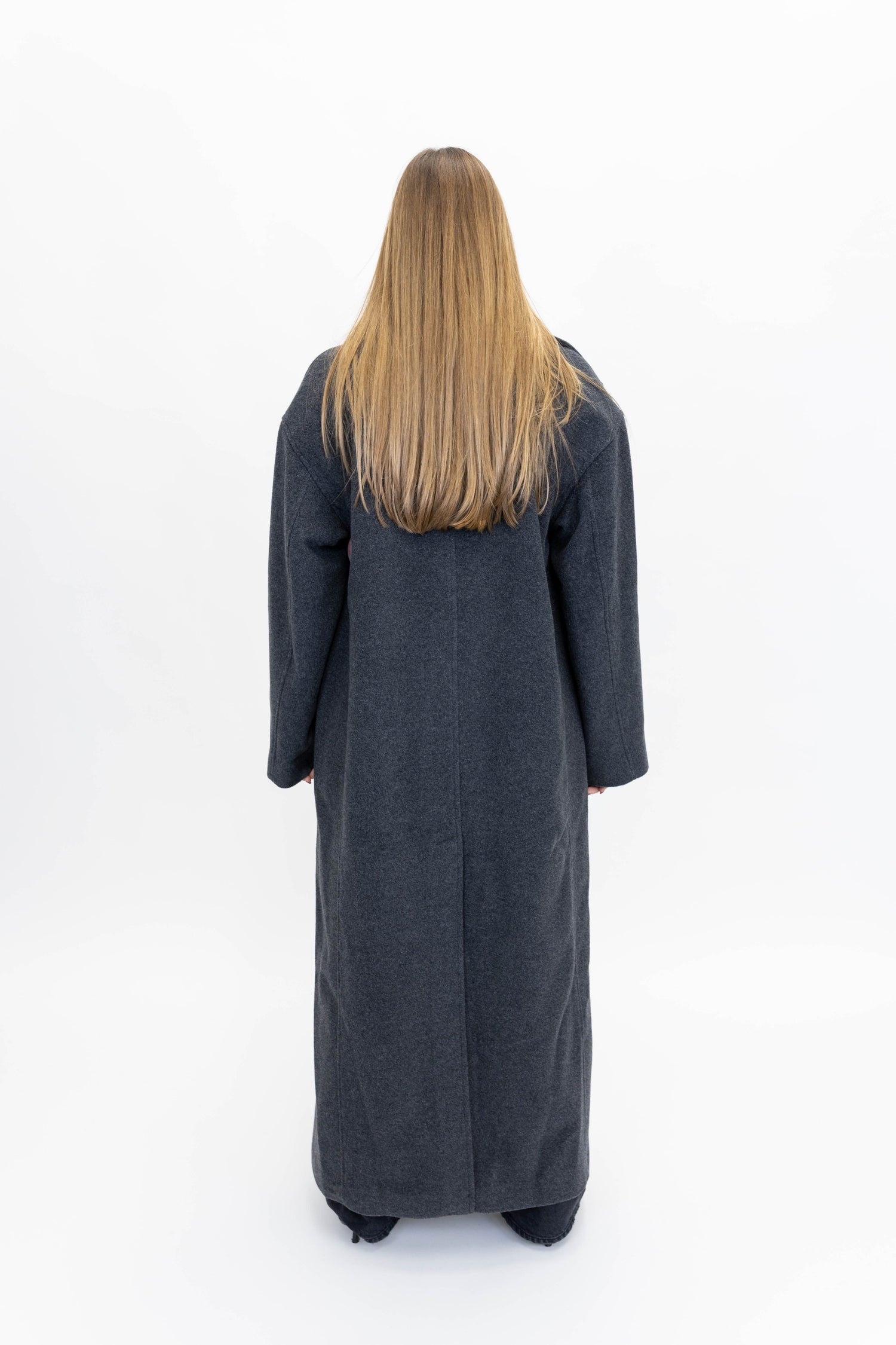 STEWART WOOL COAT IN GREY COAT HERSKIND 
