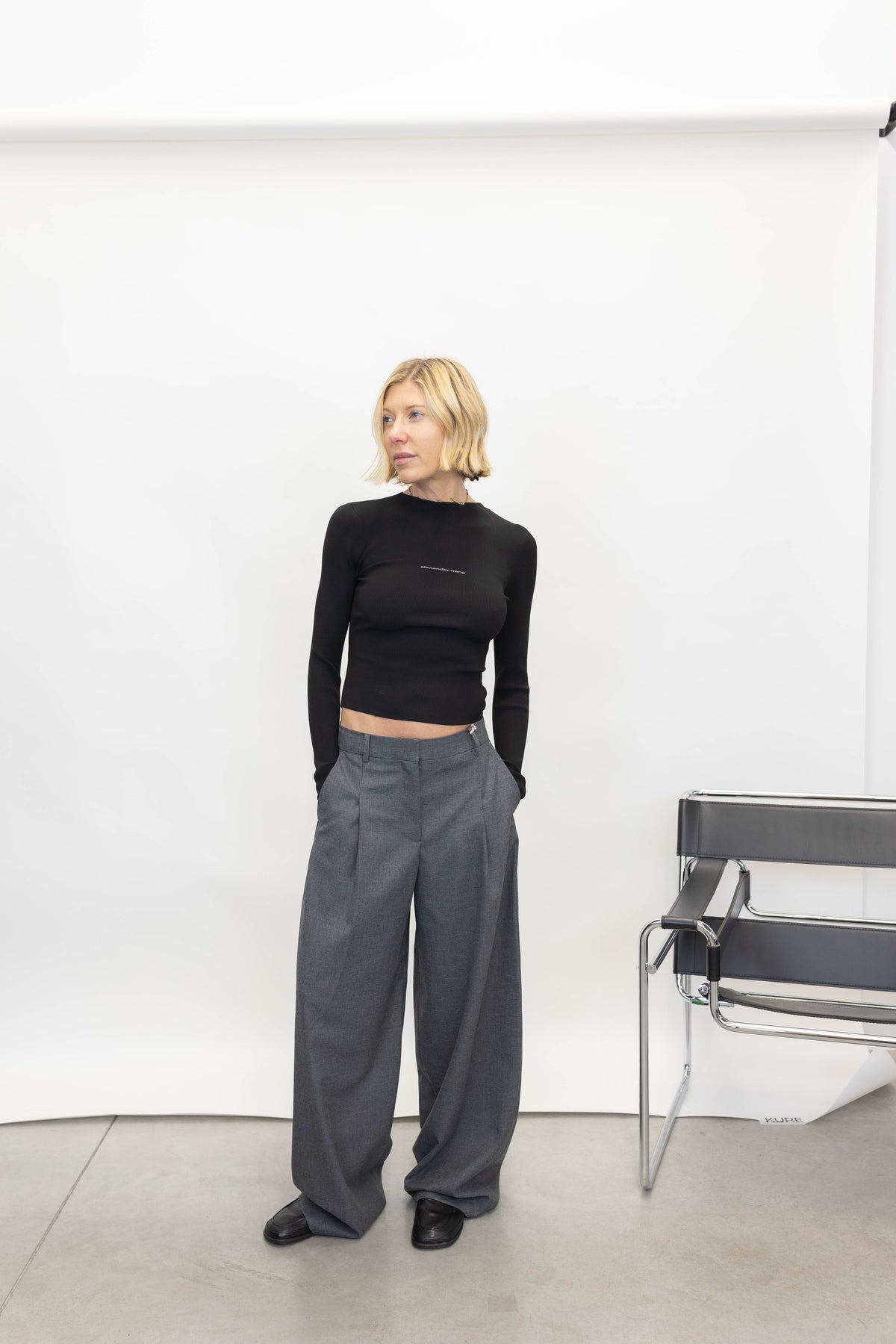 POVILANNA PANTS IN GREY PANTS BY MALENE BIRGER 