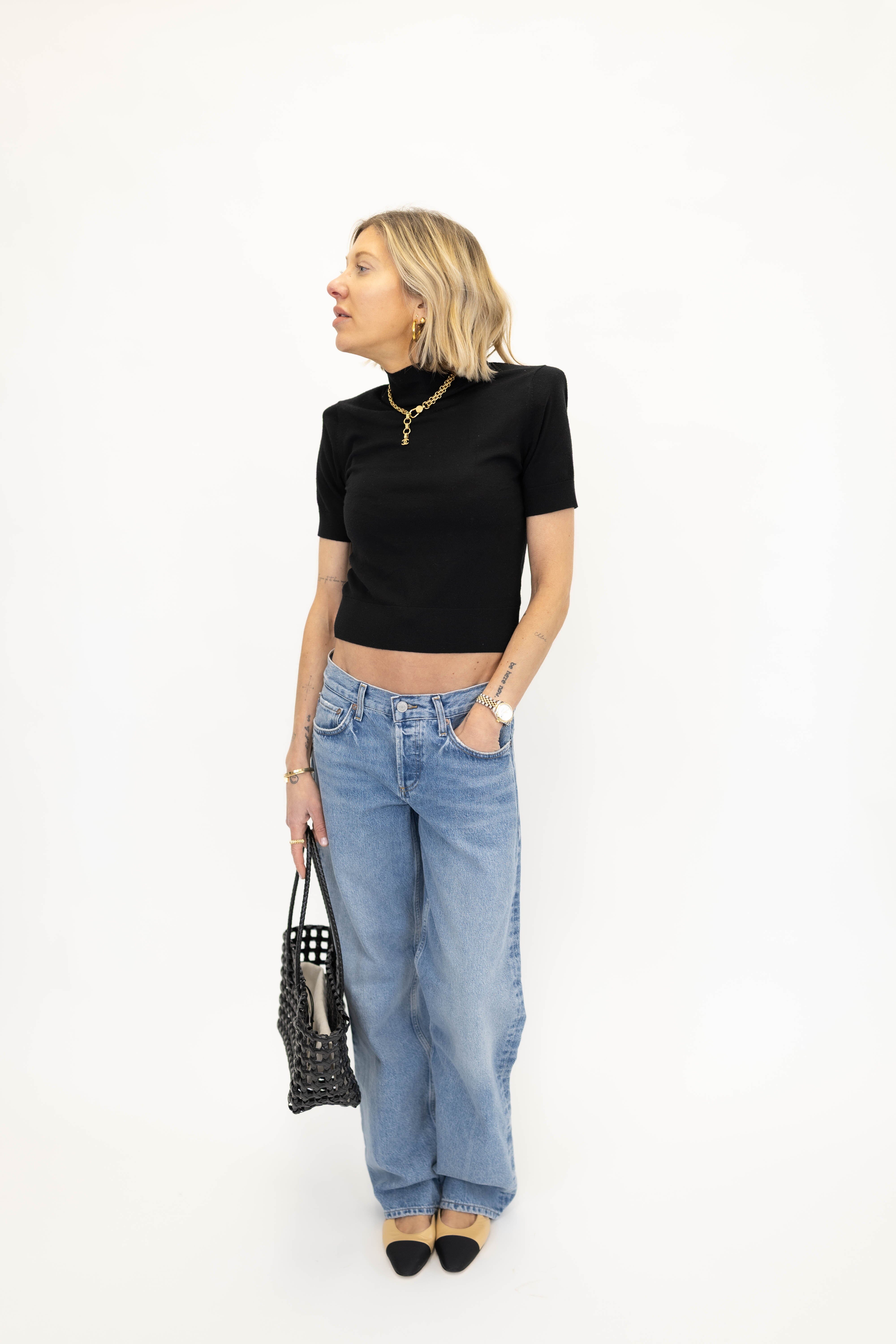 LOW RISE LOOSE IN VAULT JEANS AGOLDE 