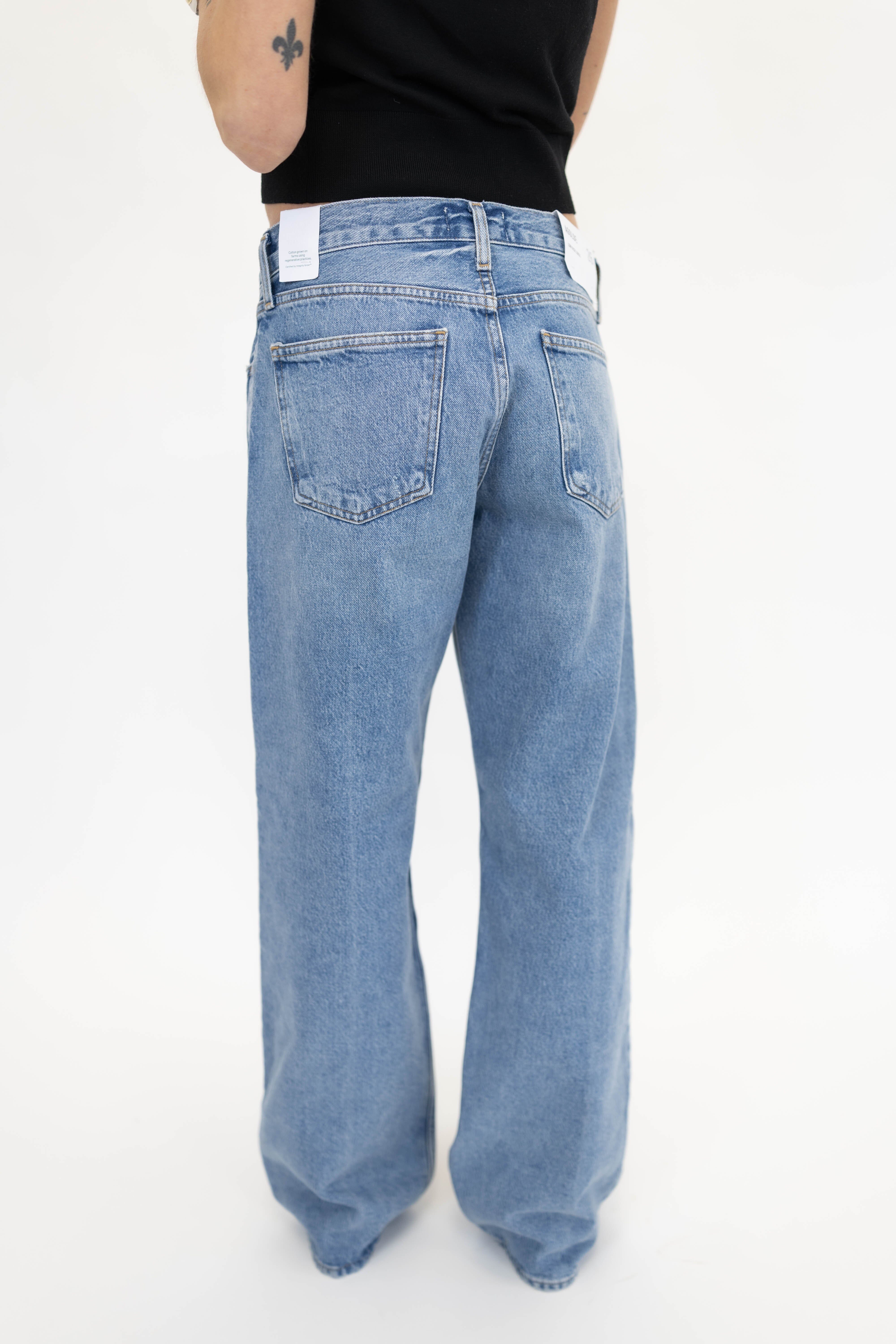 LOW RISE LOOSE IN VAULT JEANS AGOLDE 