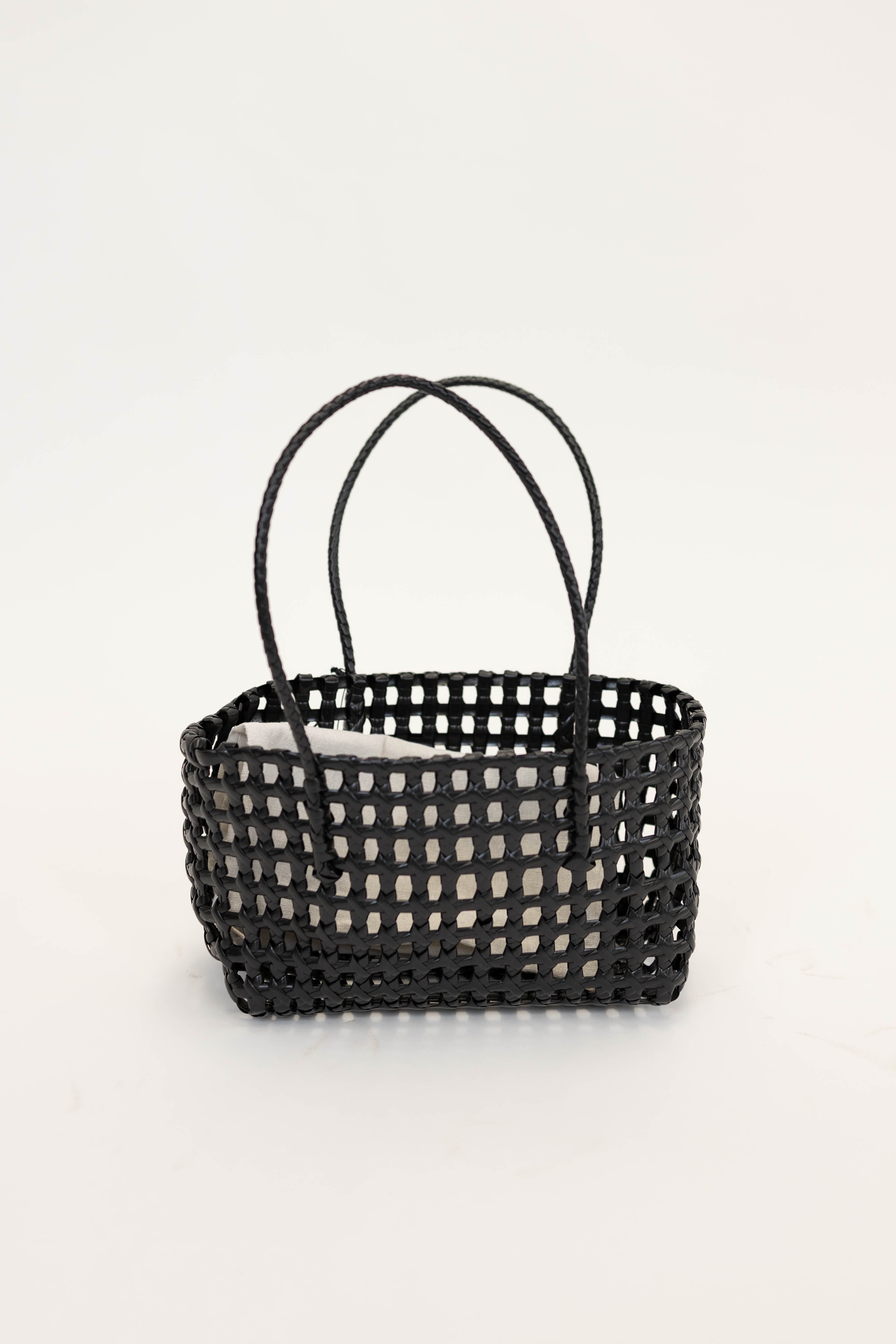 MESH BAG IN BLACK BAG LA PISCINE 
