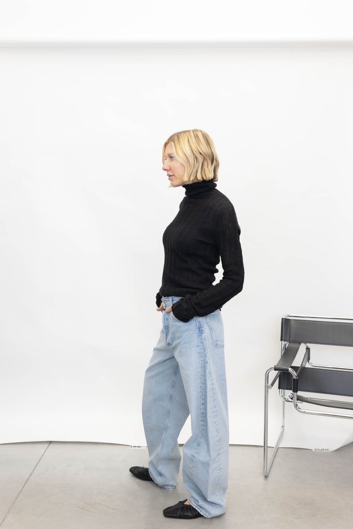 LUNA HIGH RISE TAPER IN ADDITION JEANS AGOLDE 