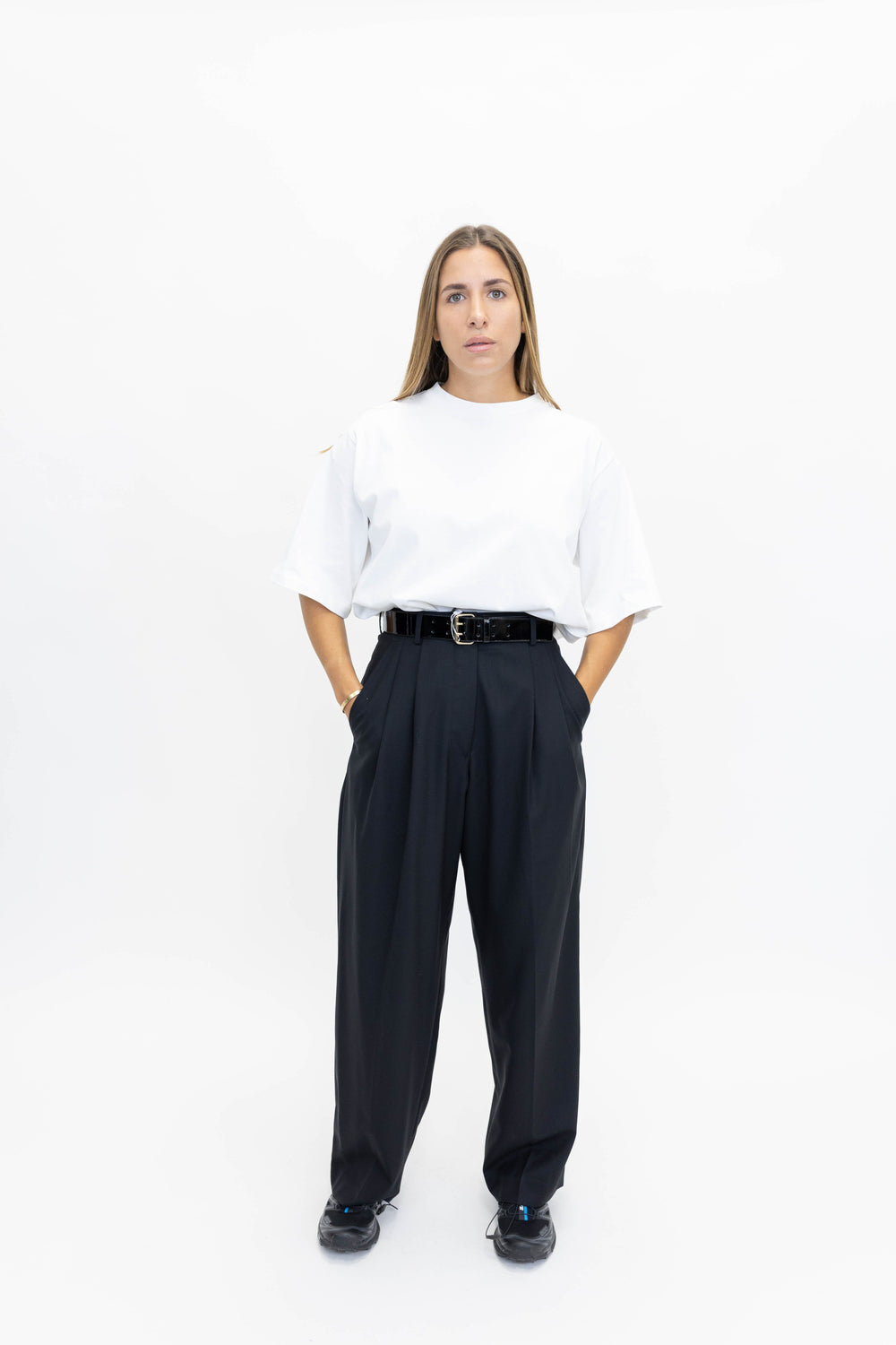 OVERSIZED COTTON T-SHIRT IN WHITE TEES ROHE 