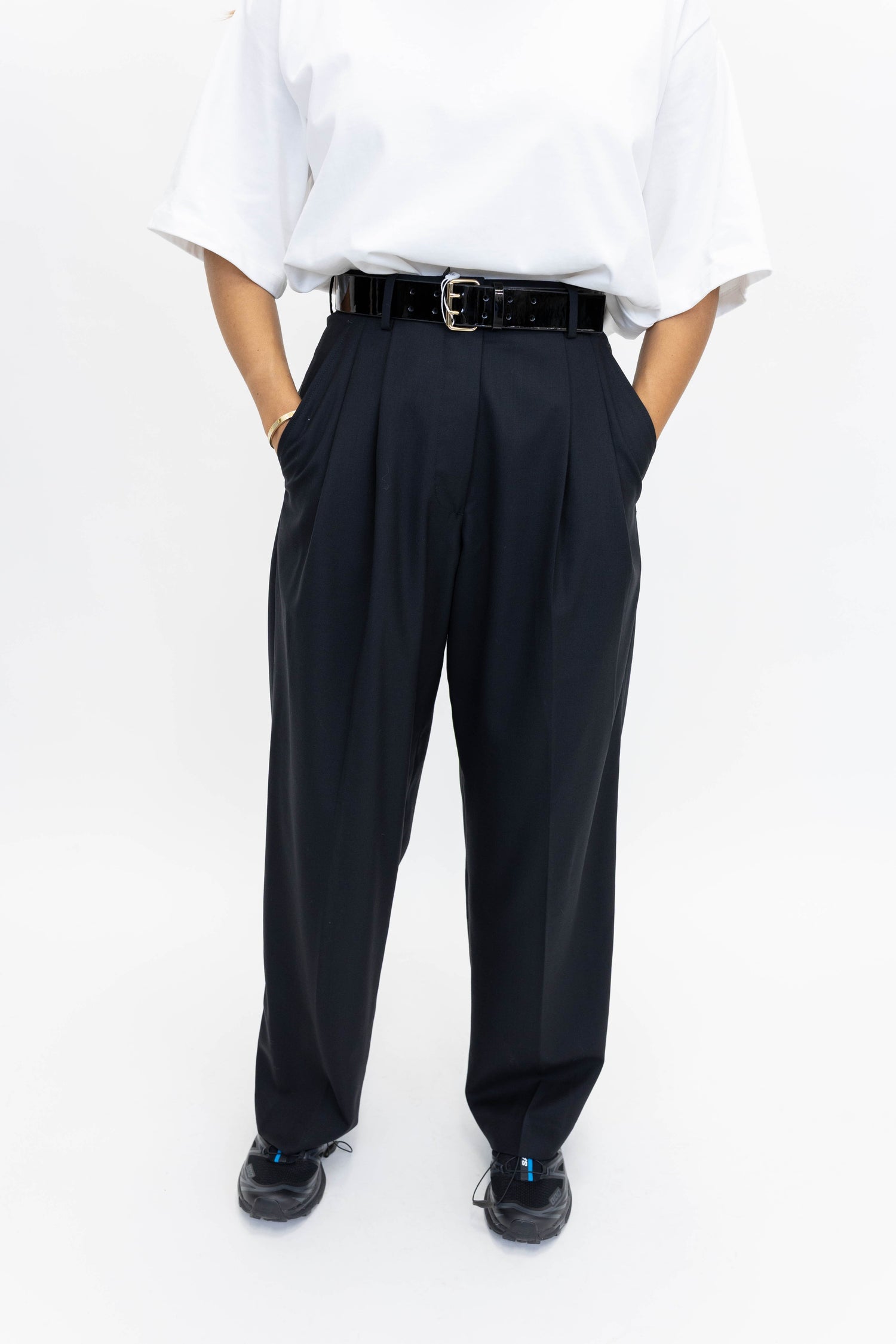TINI PANT IN BLACK PANTS ONE&OTHER 