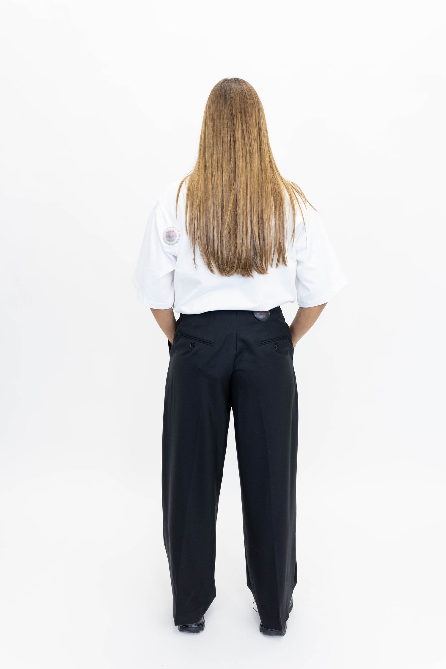 TINI PANT IN BLACK PANTS ONE&OTHER 
