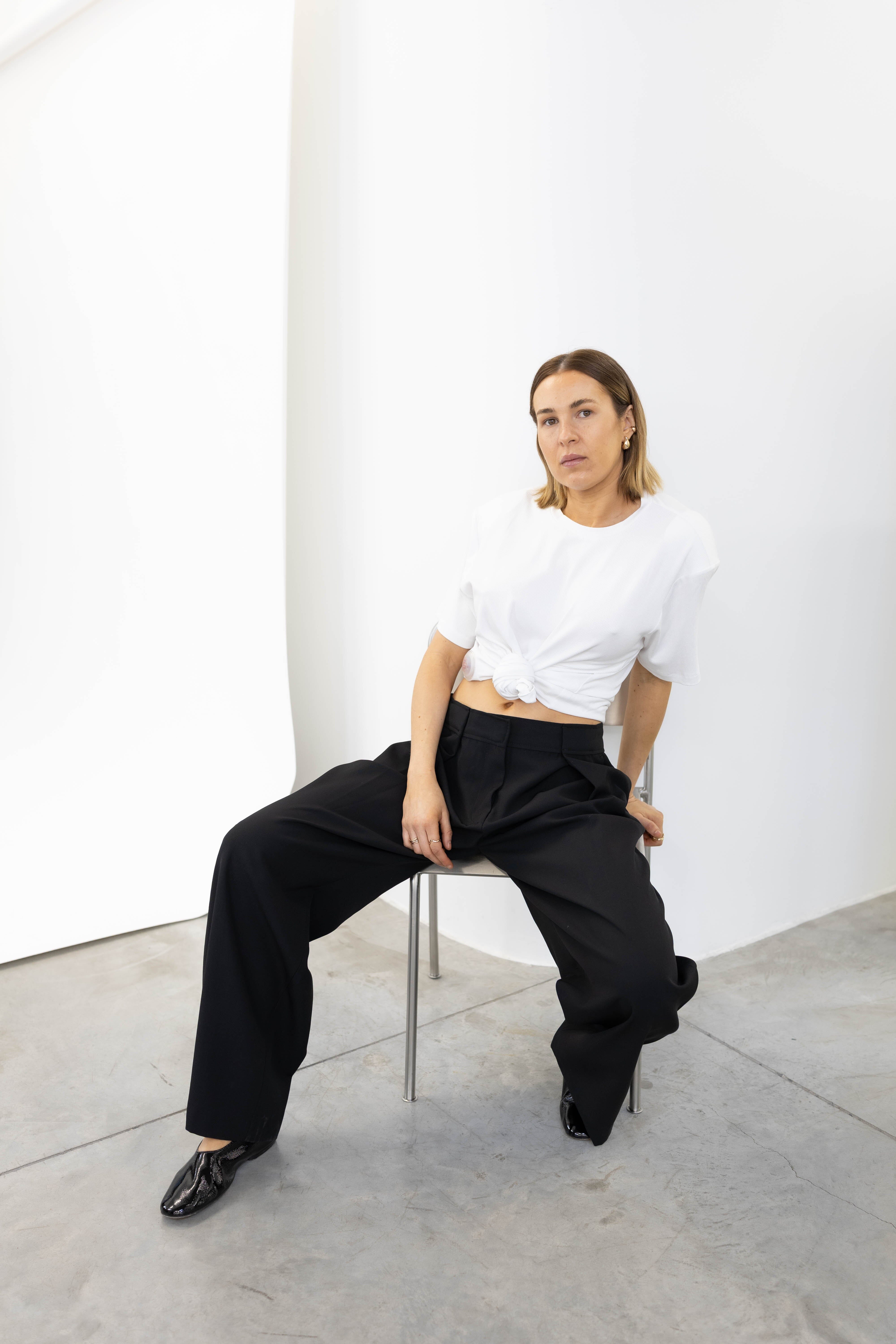 LULU TROUSERS IN BLACK PANTS WON HUNDRED 