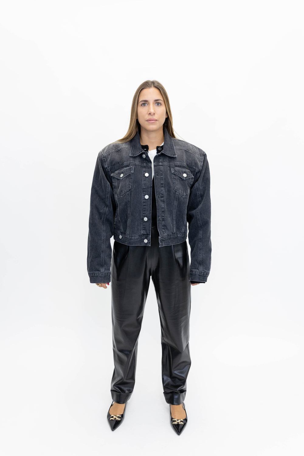 RENEE JACKET IN BLACK WASH JACKET HAIKURE 