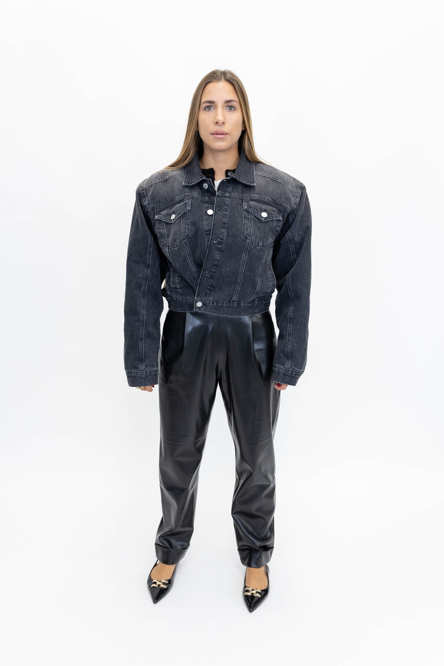 RENEE JACKET IN BLACK WASH JACKET HAIKURE 