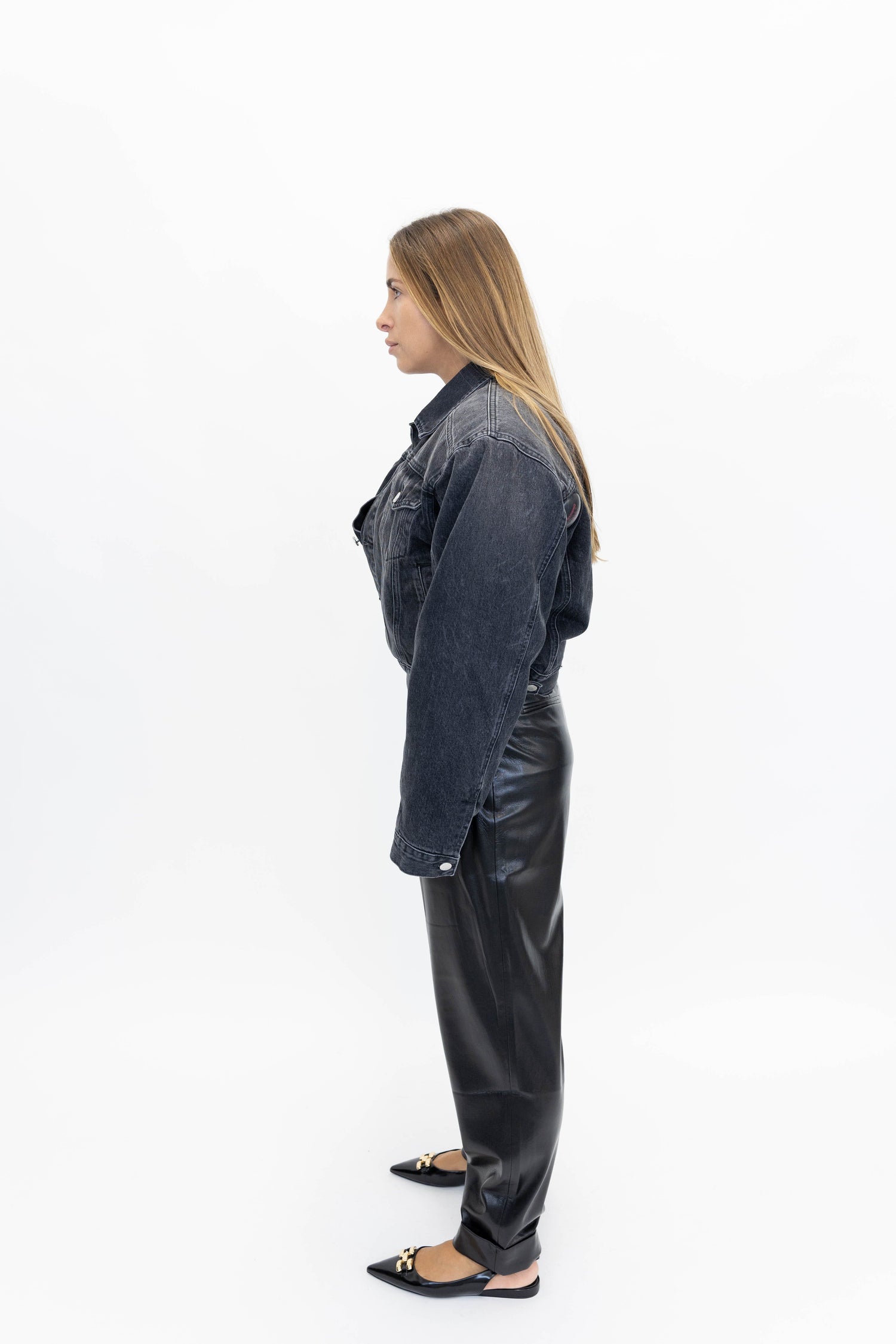 RENEE JACKET IN BLACK WASH JACKET HAIKURE 