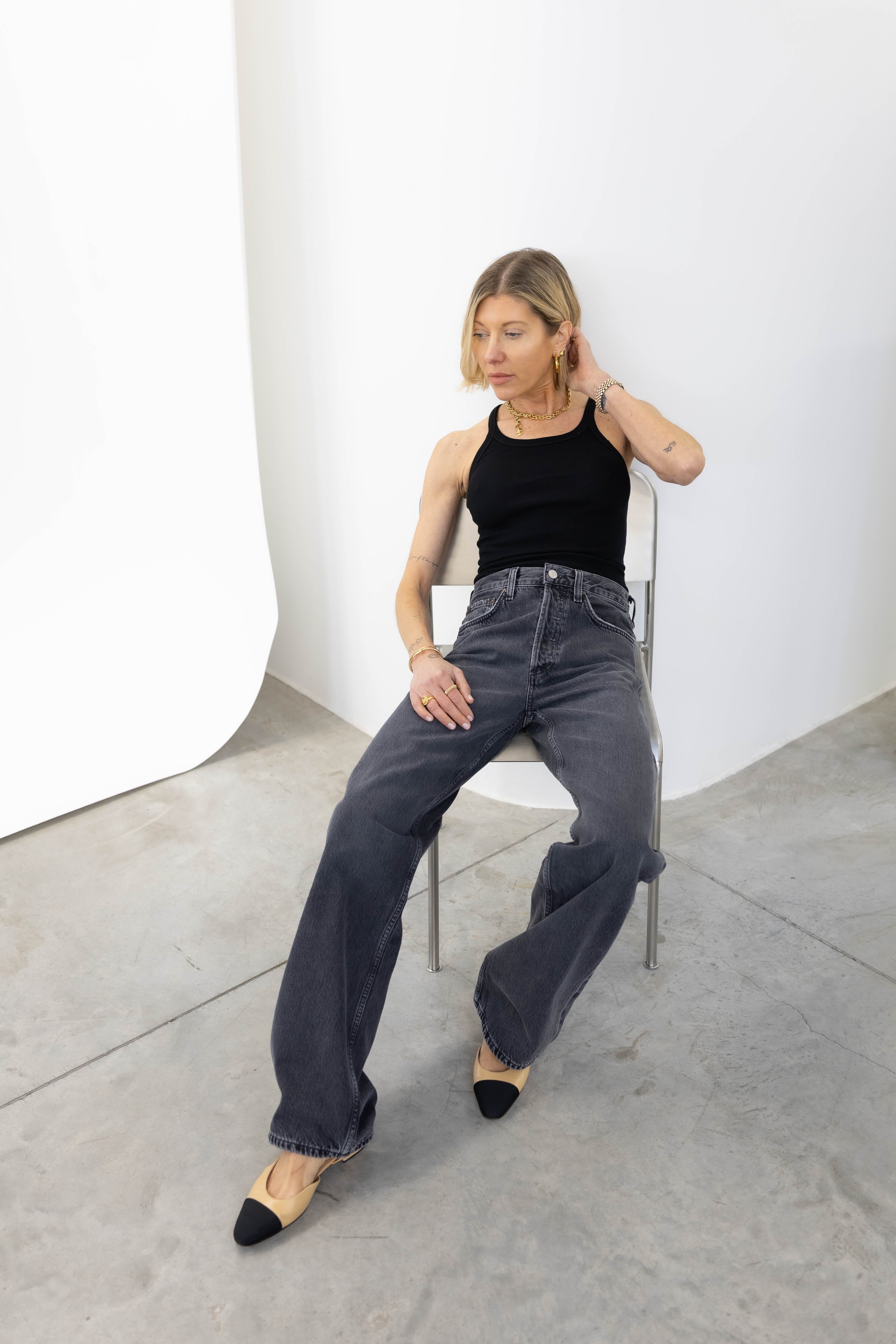 ARC LONG JEANS IN SYMBOLIC JEANS AGOLDE 