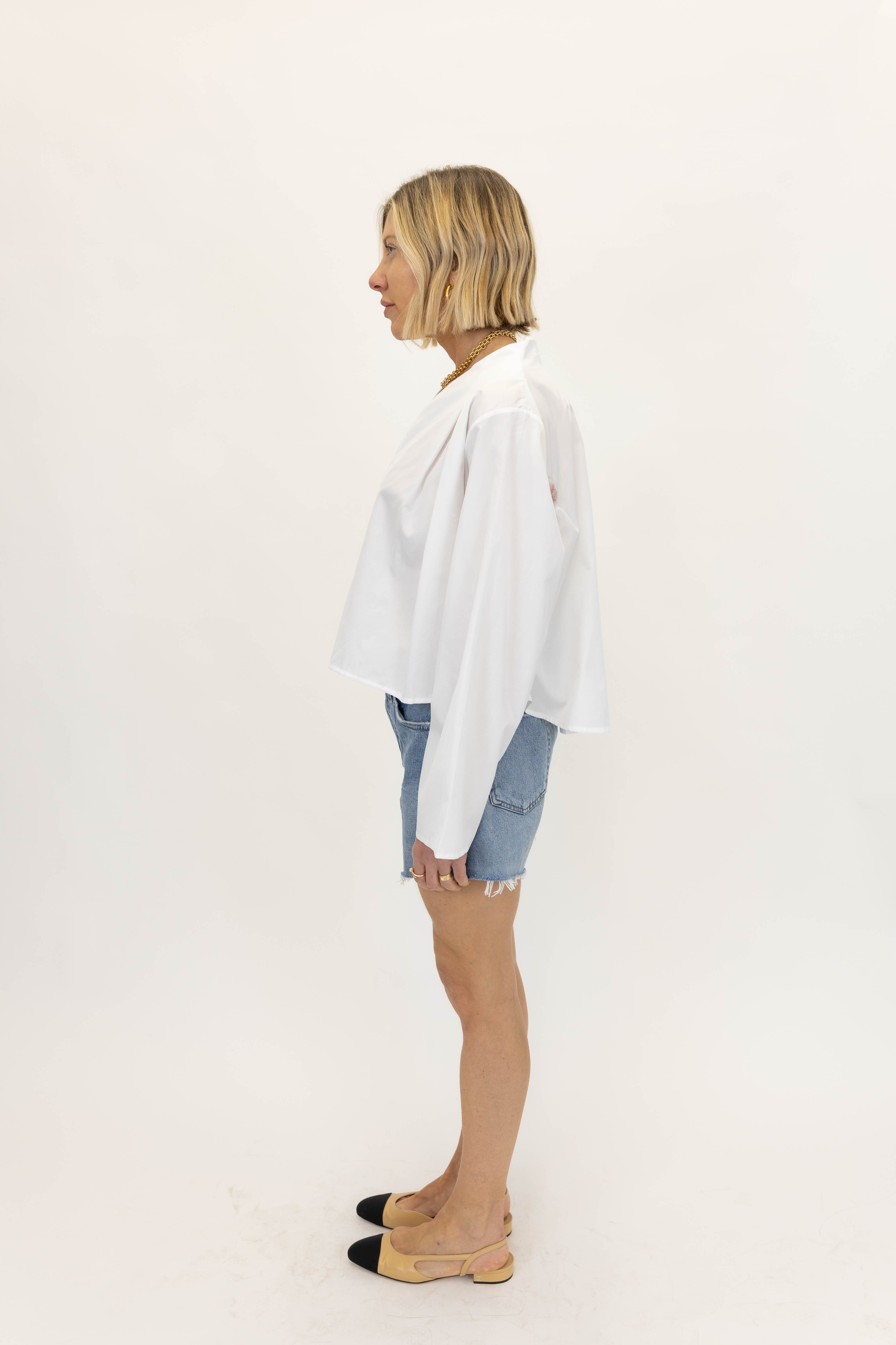 JAYLENE SHIRT IN WHITE SHIRT STYLEIN 