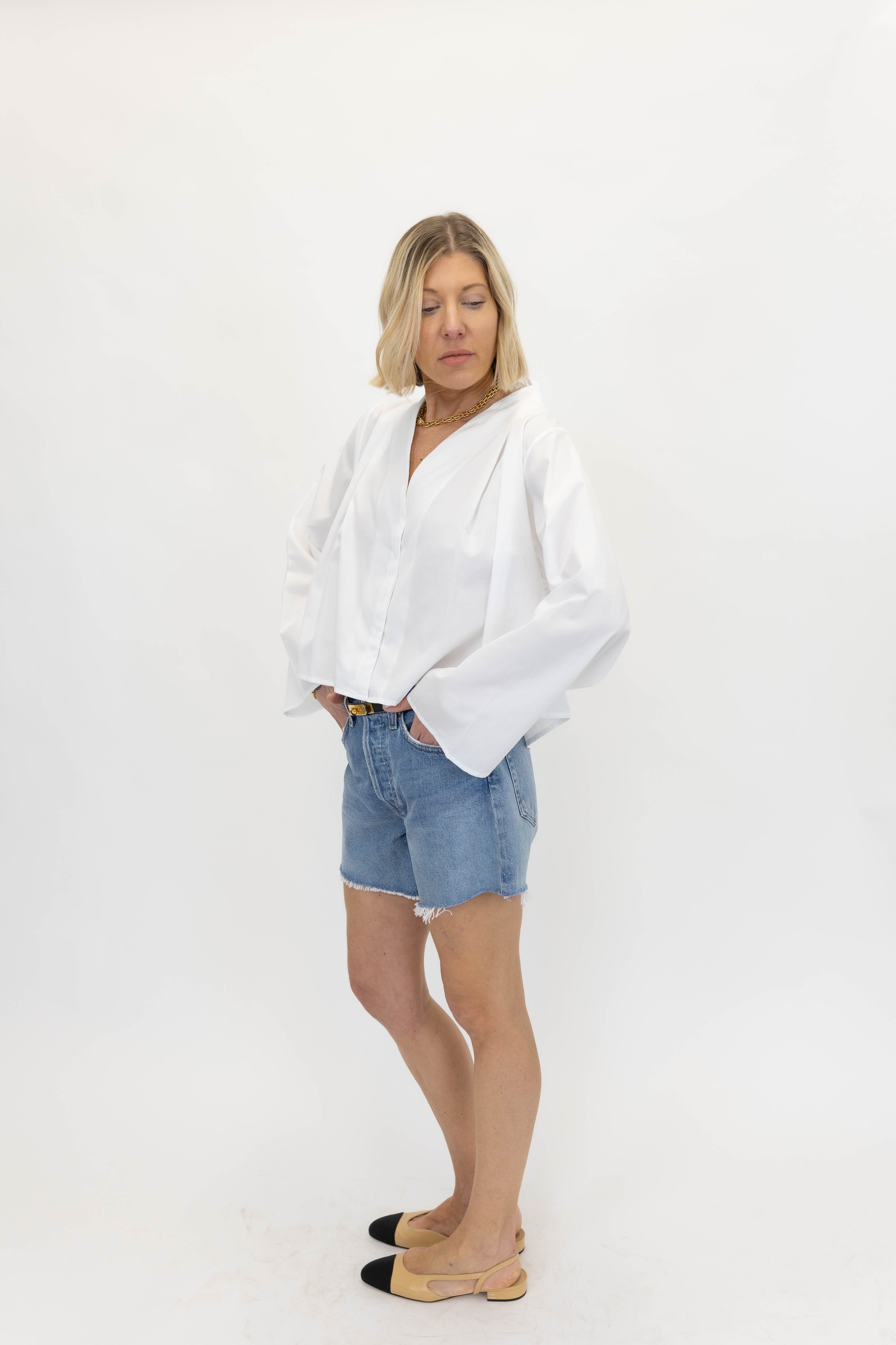 JAYLENE SHIRT IN WHITE SHIRT STYLEIN 