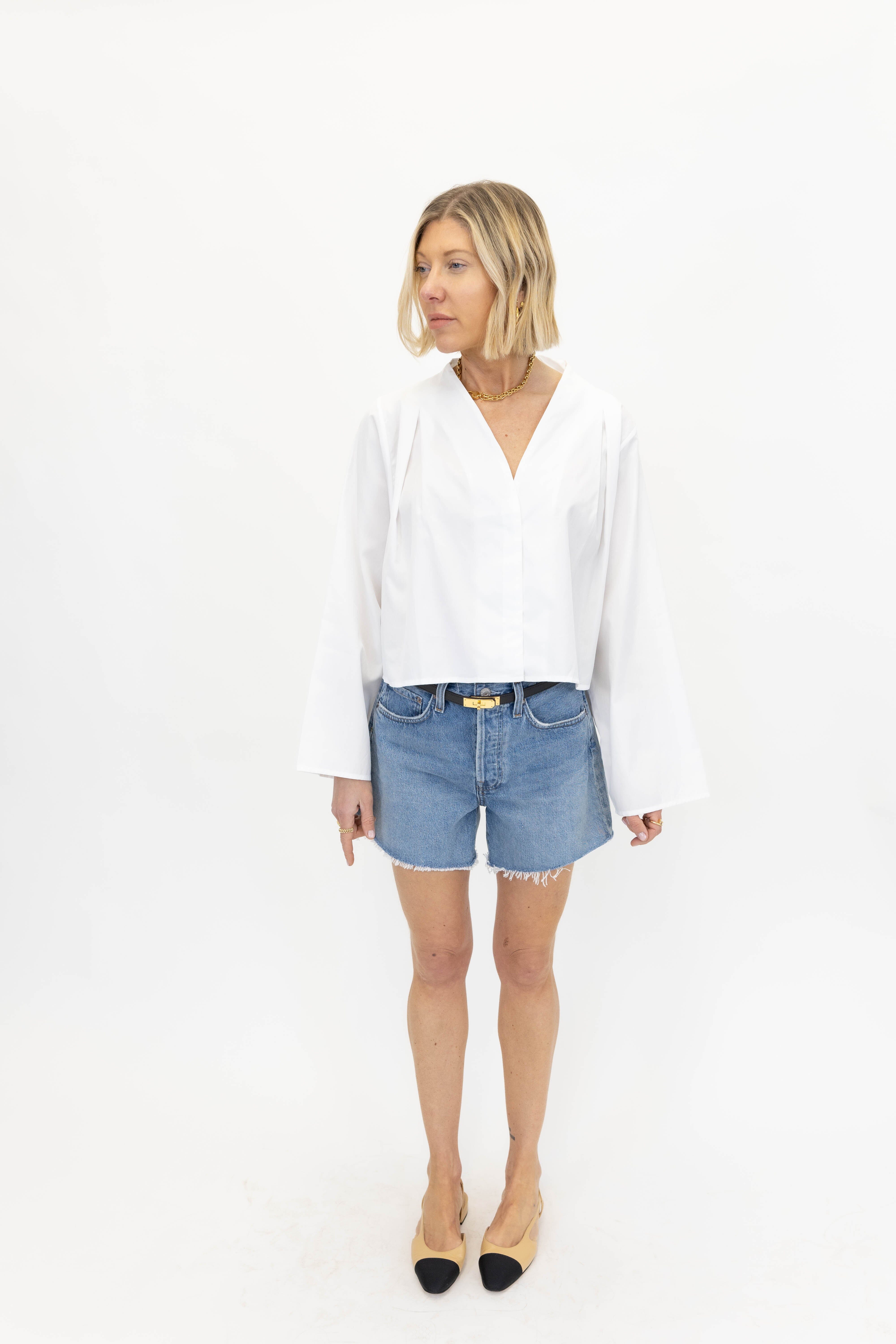 JAYLENE SHIRT IN WHITE SHIRT STYLEIN 