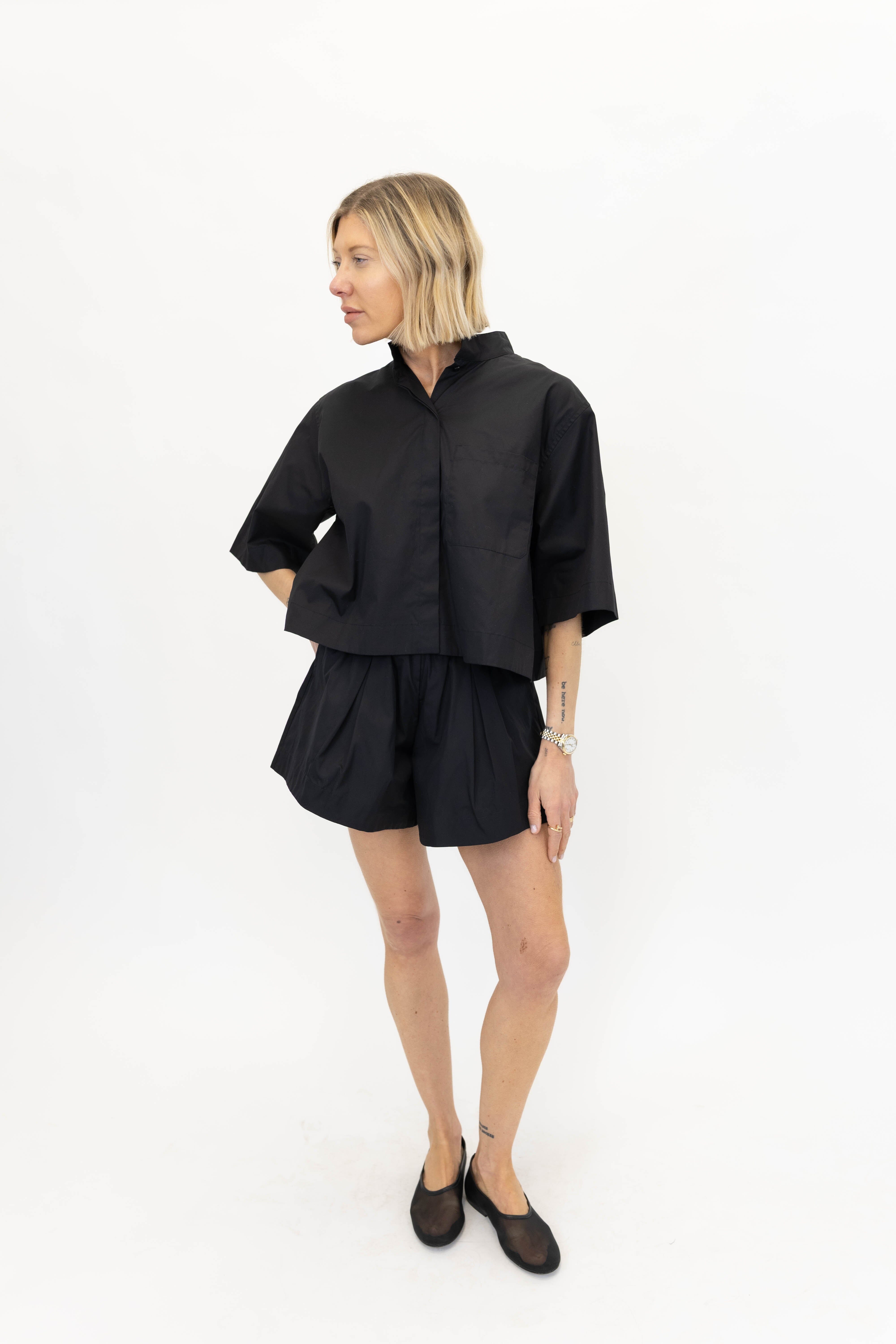 JENESSA SHIRT IN BLACK SHIRT STYLEIN 