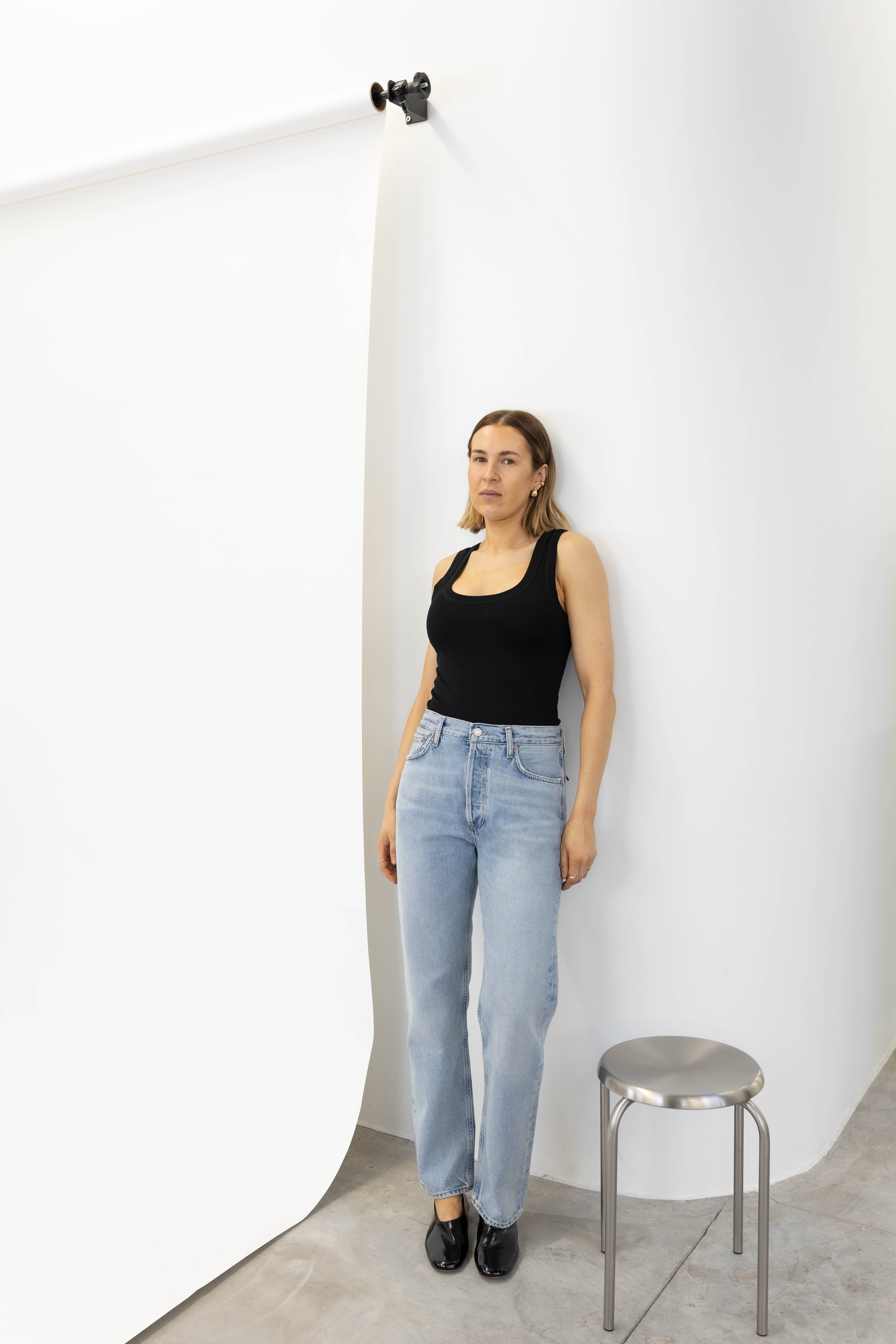 SANDRA TOP IN BLACK TOP HERSKIND 