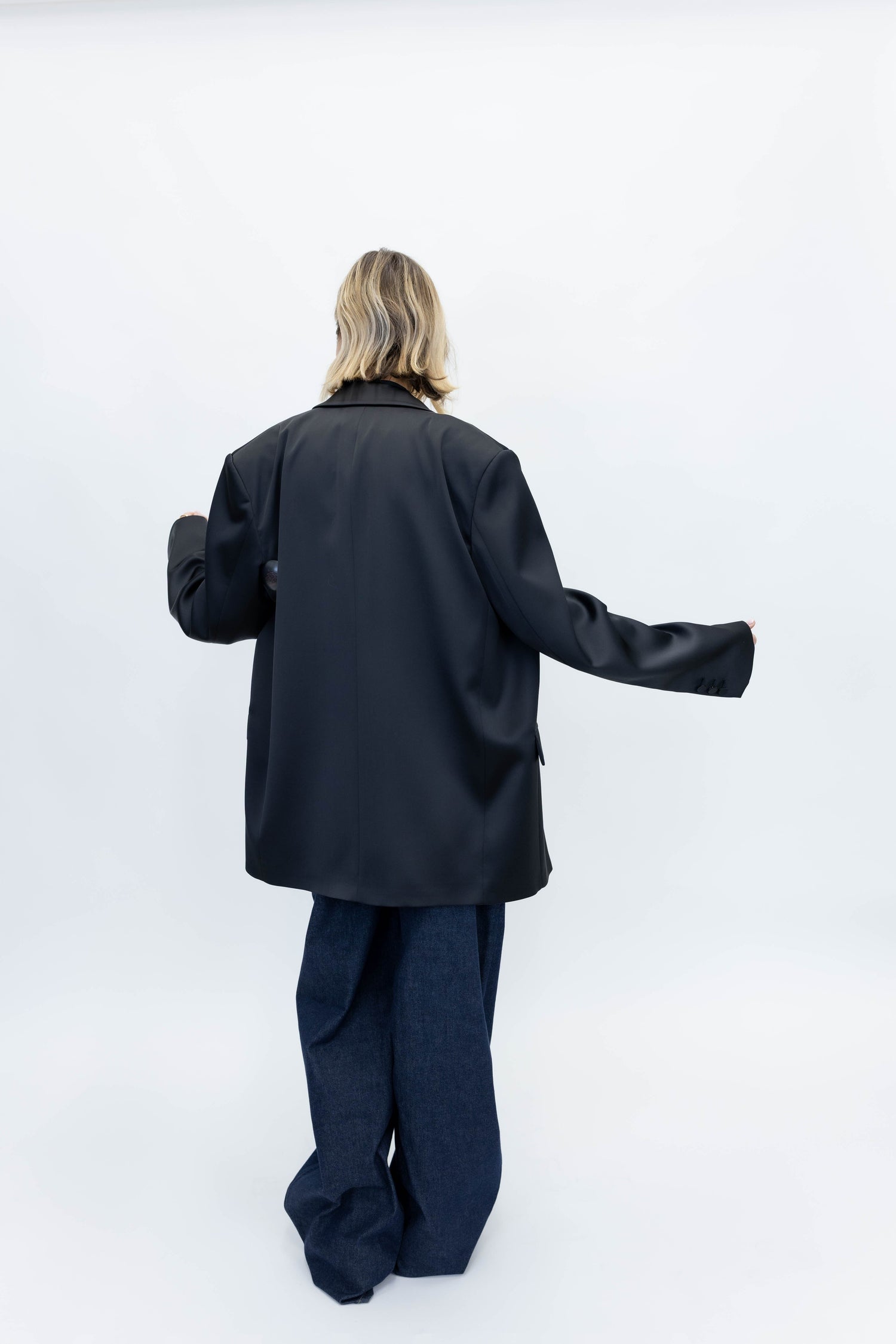 VIRGINIA DOUBLE BREAST OVERSIZE BLAZER BLAZER THE ANDAMANE 