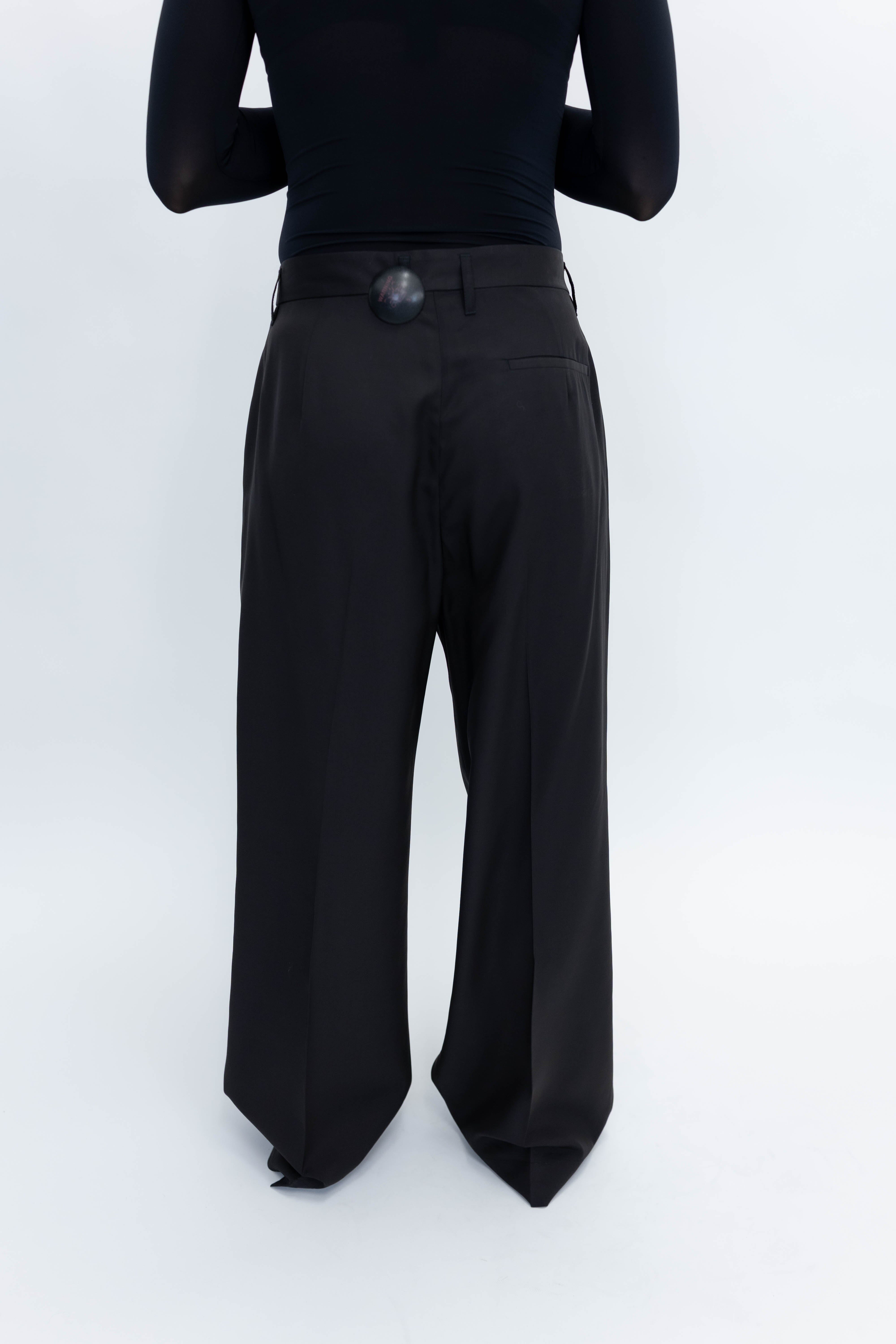 PAMA LOOSE PANTS IN BLACK PANTS CHRISTIAN WIJNANTS 