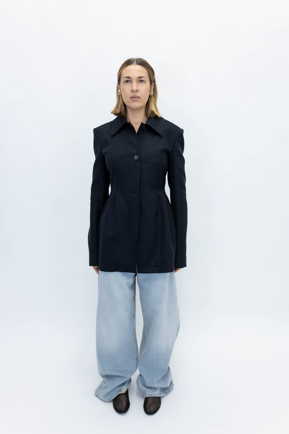 OTTELIA BLAZER IN BLACK BLAZER MAXMARA 