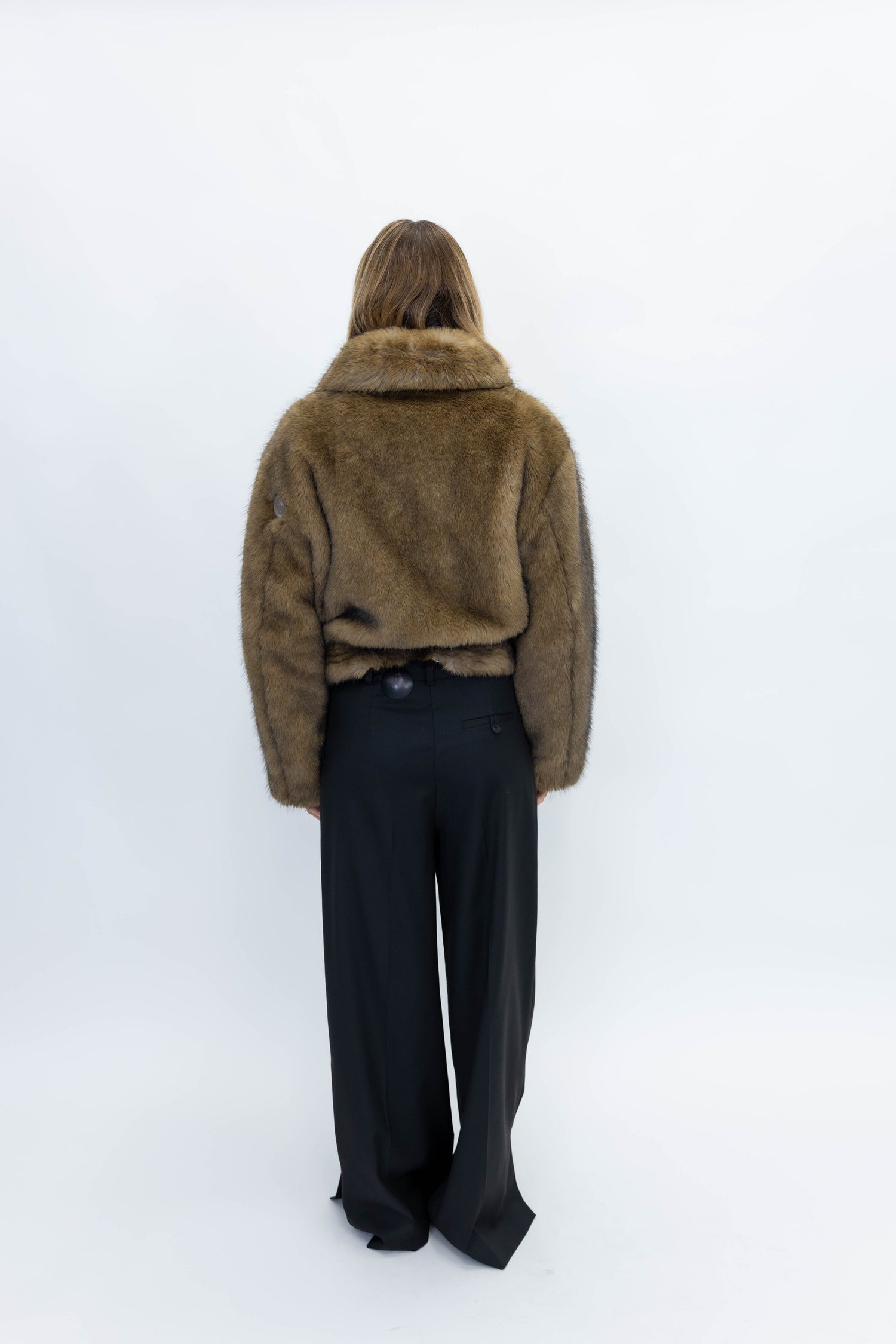 LENA JACKET IN NATURAL BROWN JACKET STAND STUDIO 