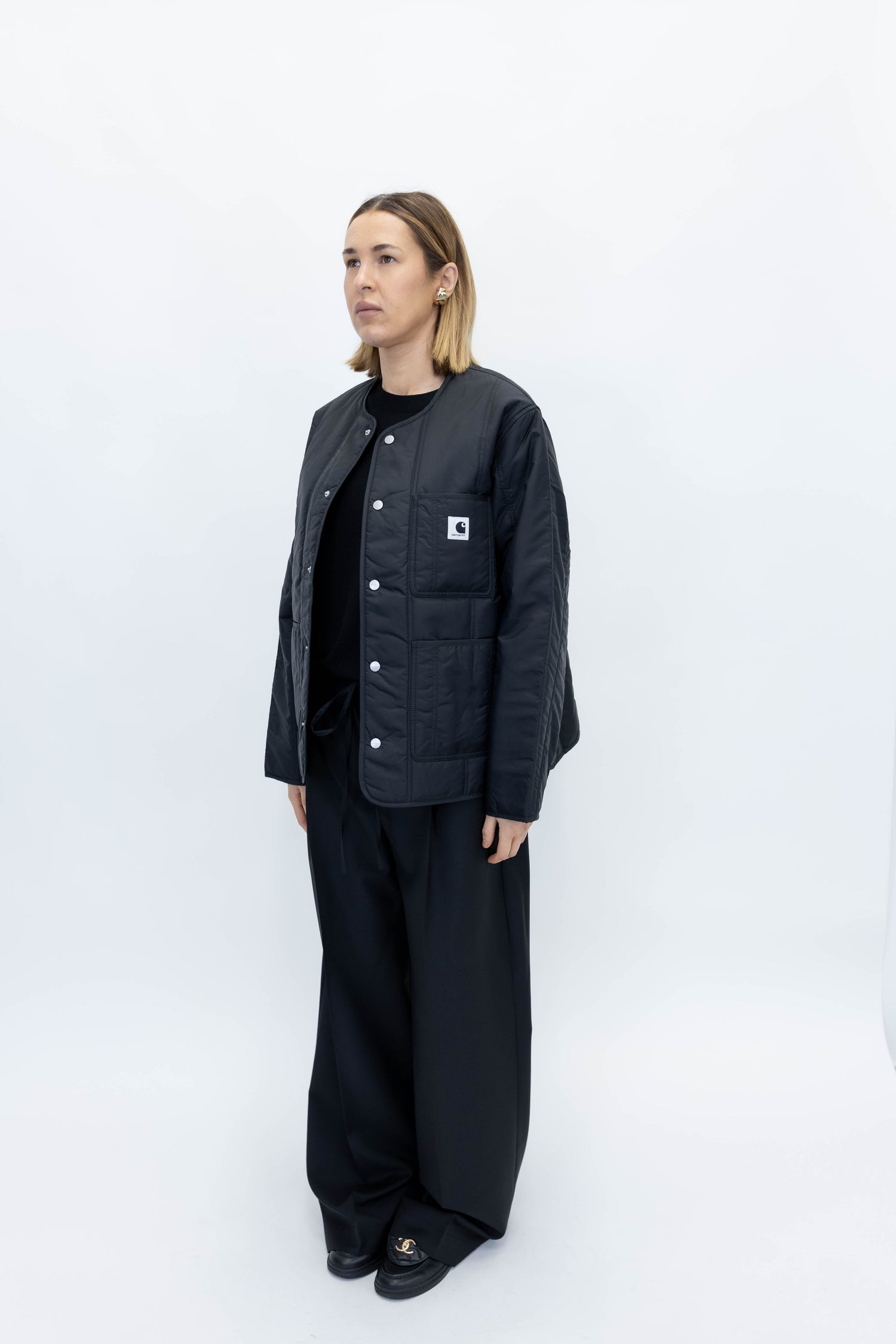 KYLAN LINER JACKET IN BLACK JACKET CARHARTT 