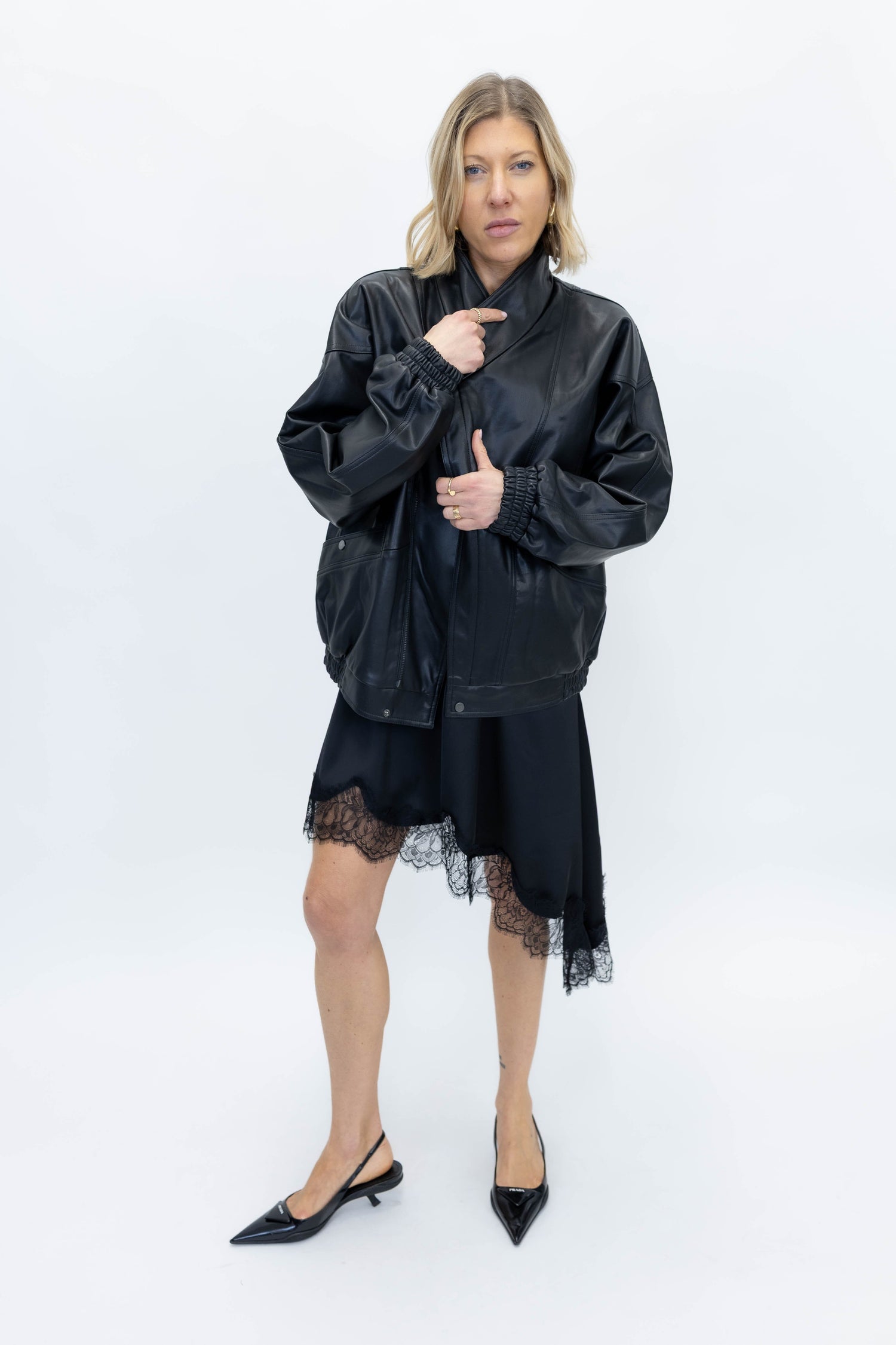 BROOKLYN CUT JACKET IN BLACK JACKET THE GARMENT 
