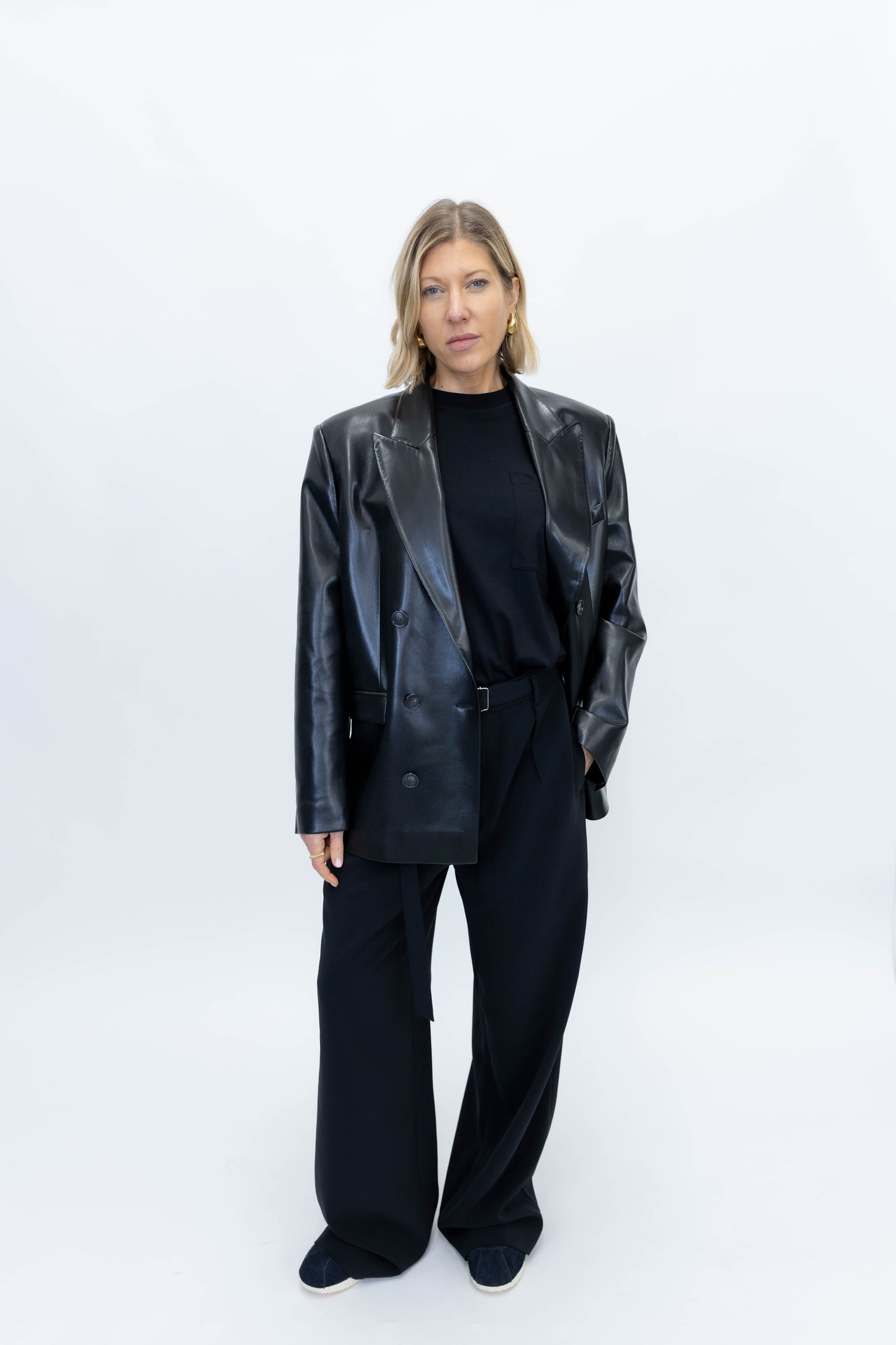 PIXIE DOUBLE BREASTED BLAZER BLAZER THE ANDAMANE 