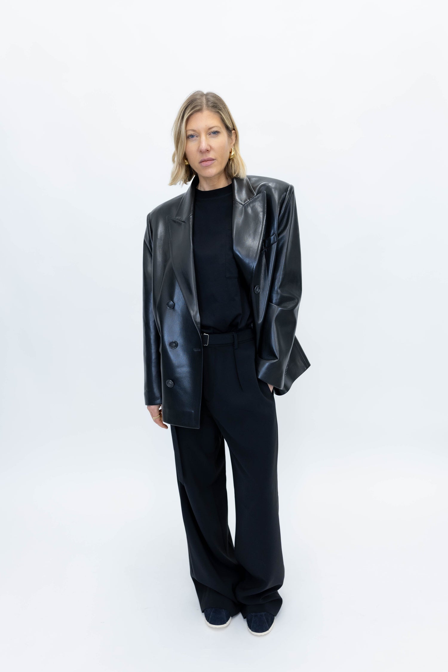 PIXIE DOUBLE BREASTED BLAZER BLAZER THE ANDAMANE 