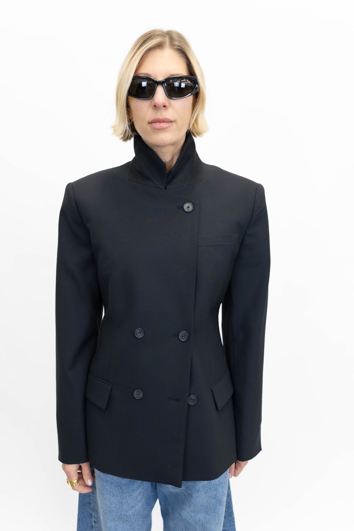 BLUFF JACKET IN BLACK JACKET IRO 