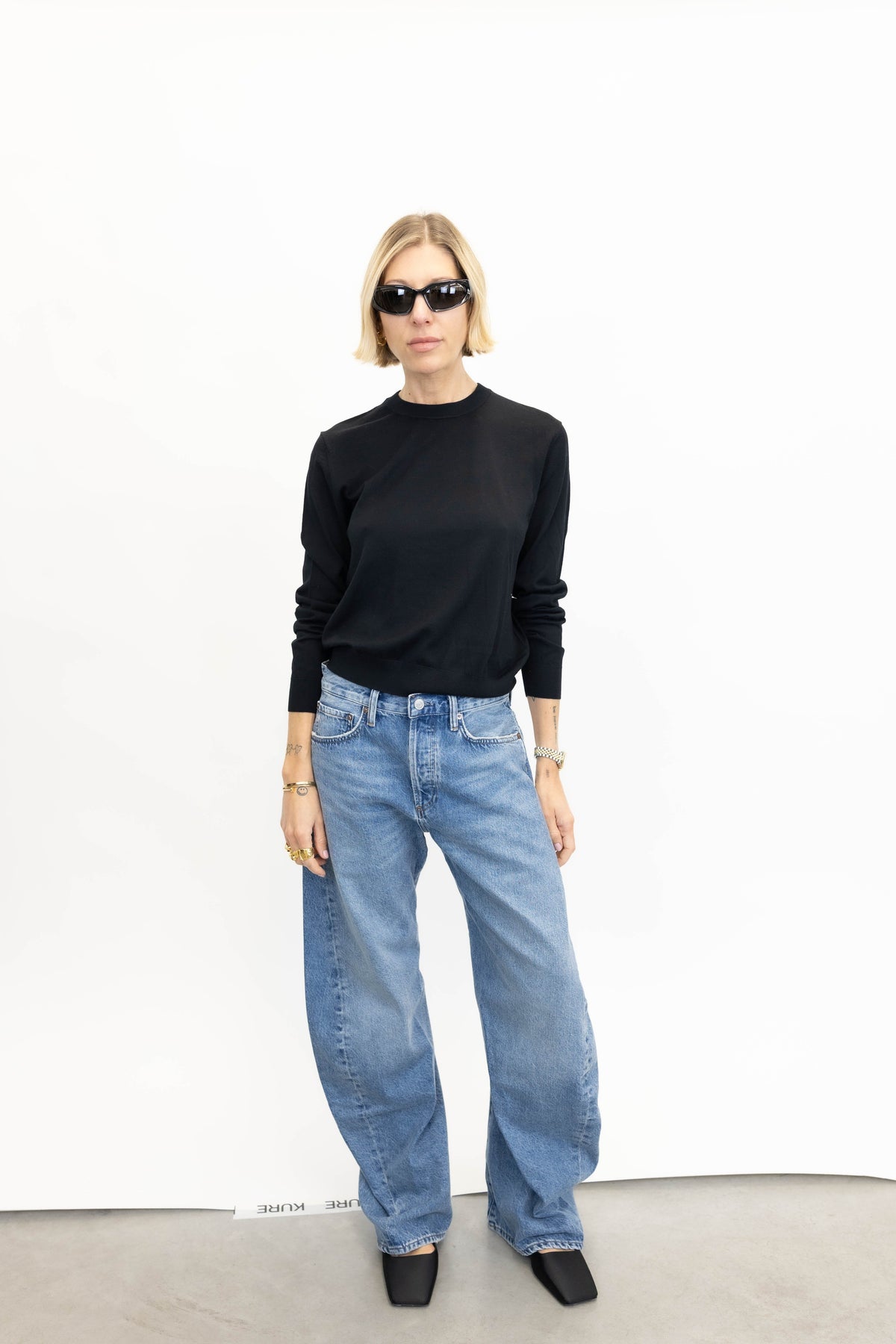 SPIRAL JEANS IN VENTURE JEANS AGOLDE 