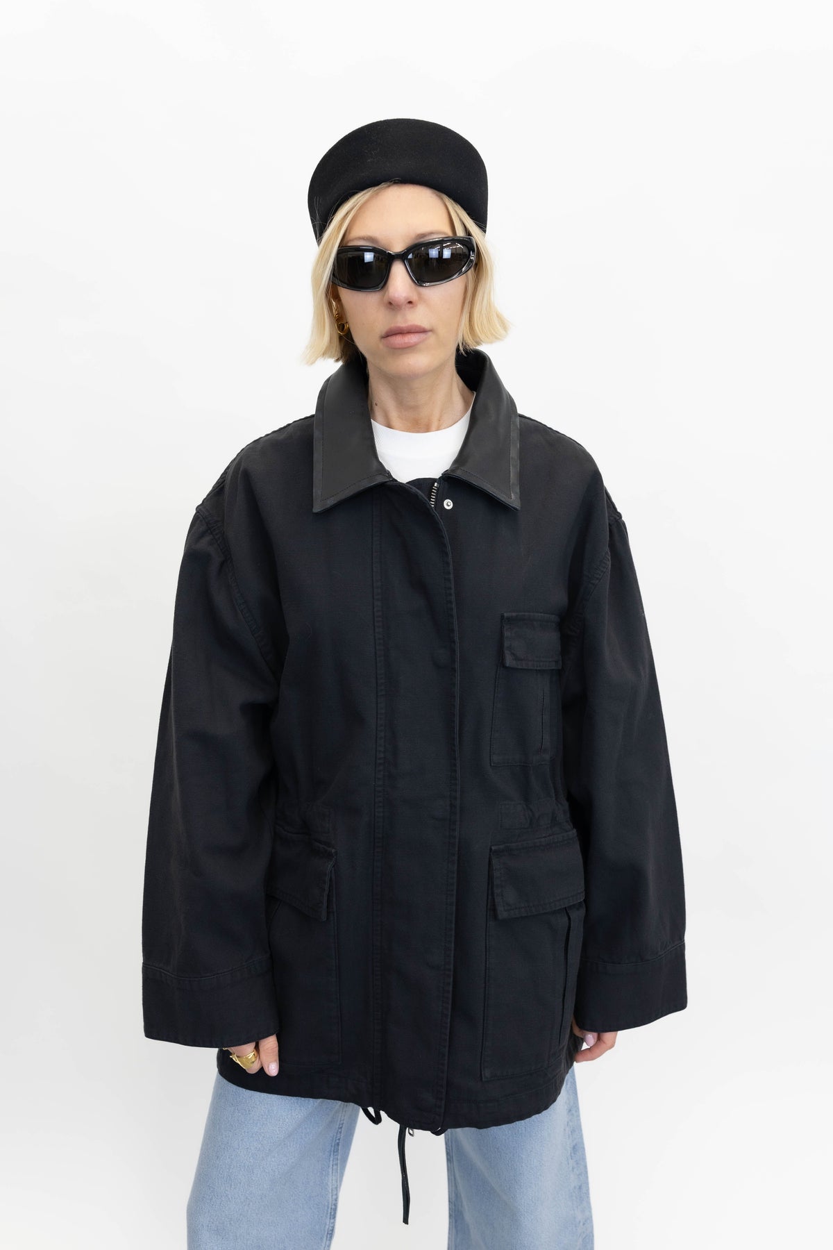 MINJA JACKET IN BLACK JACKET STAND STUDIO 