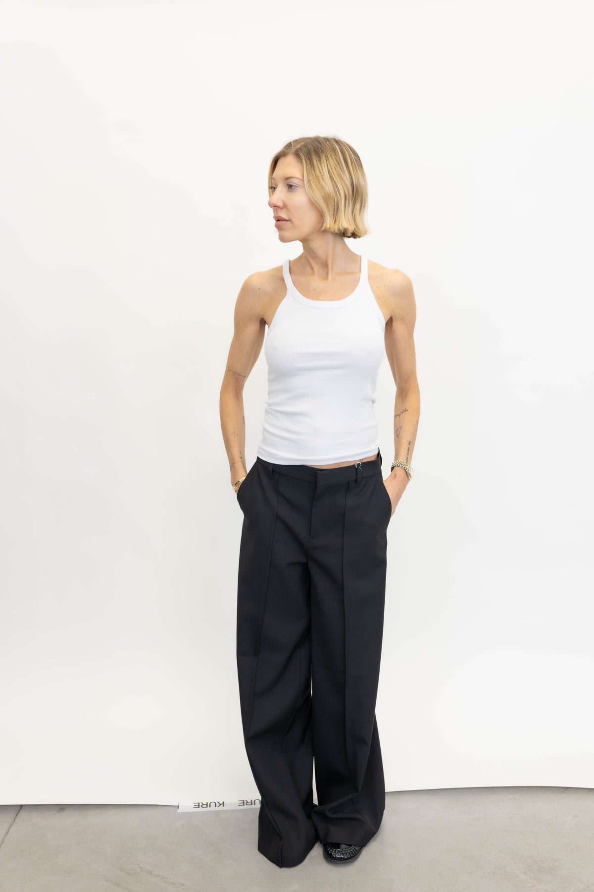 PALISSO RIBBED TANK TOP TOP IRO 