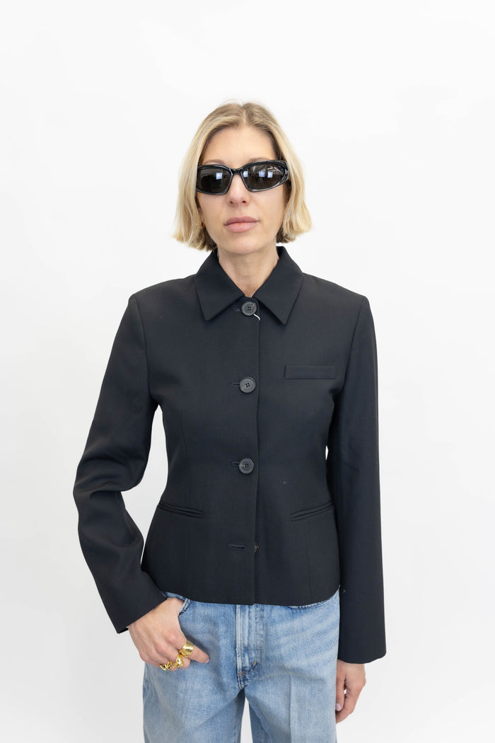 ELA BLAZER IN BLACK BLAZER WON HUNDRED 