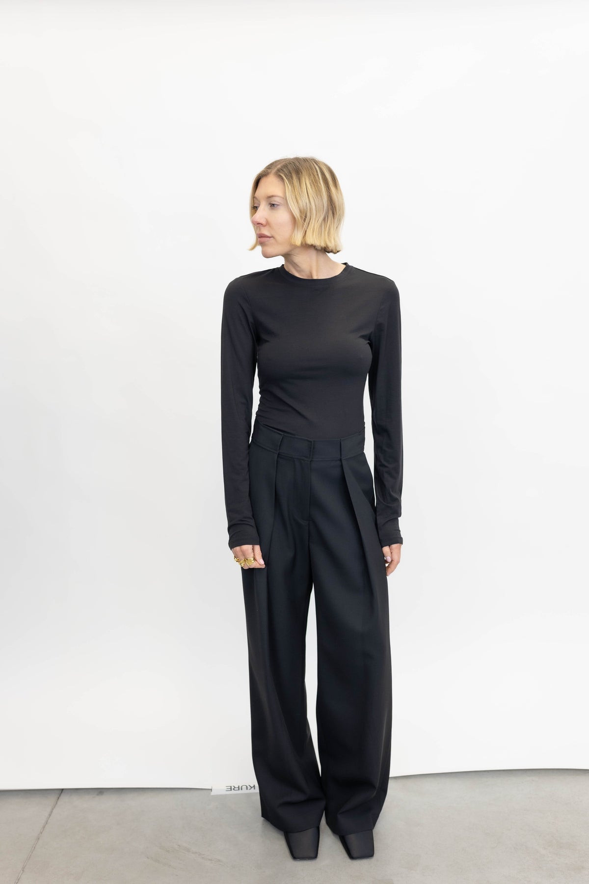 LULU TROUSERS IN BLACK PANTS WON HUNDRED 