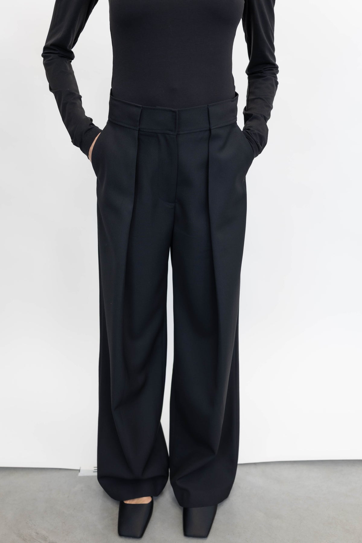 LULU TROUSERS IN BLACK PANTS WON HUNDRED 