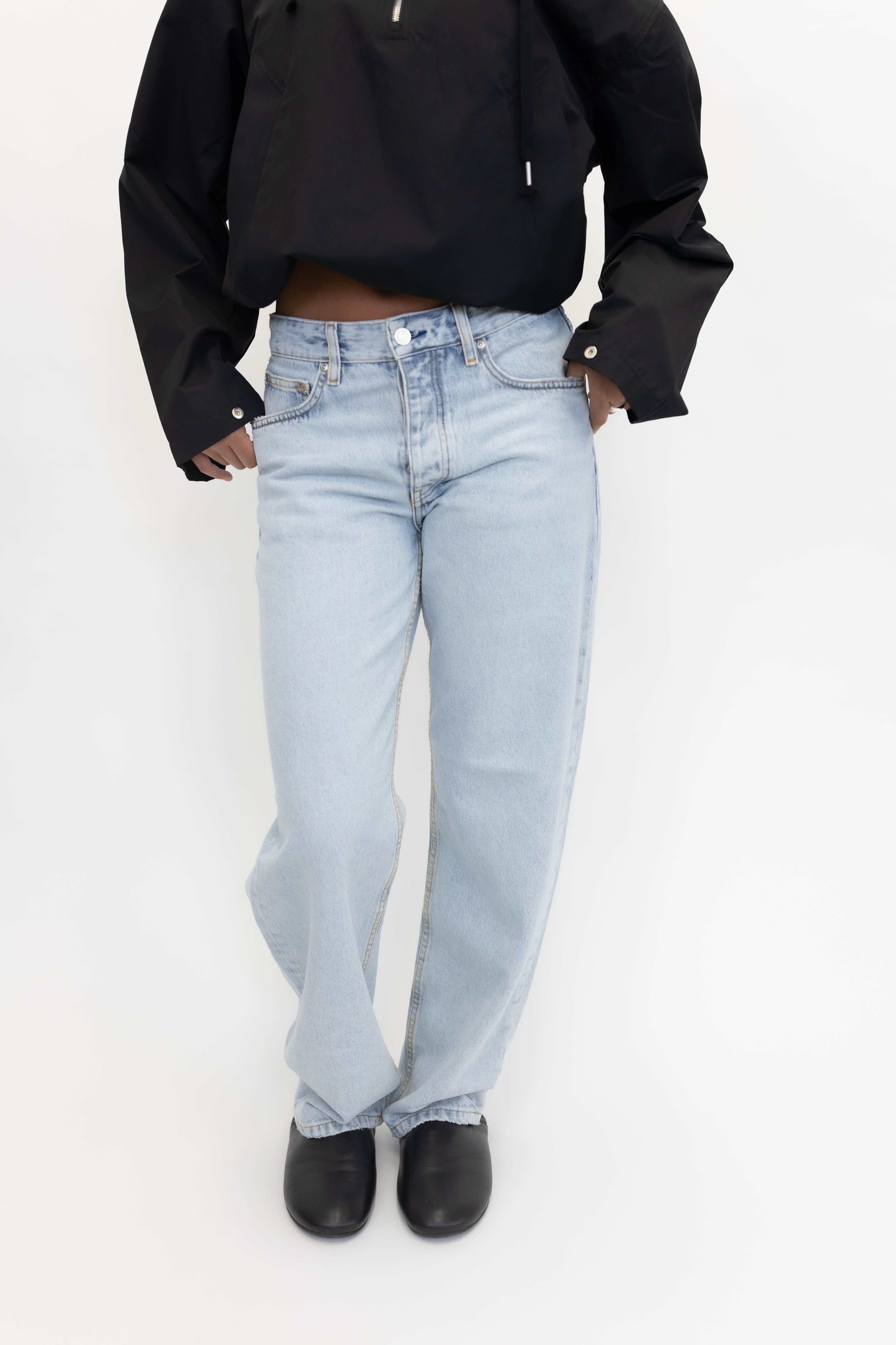 ALEXANDRA JEANS IN SOFT BLUE JEANS WON HUNDRED 