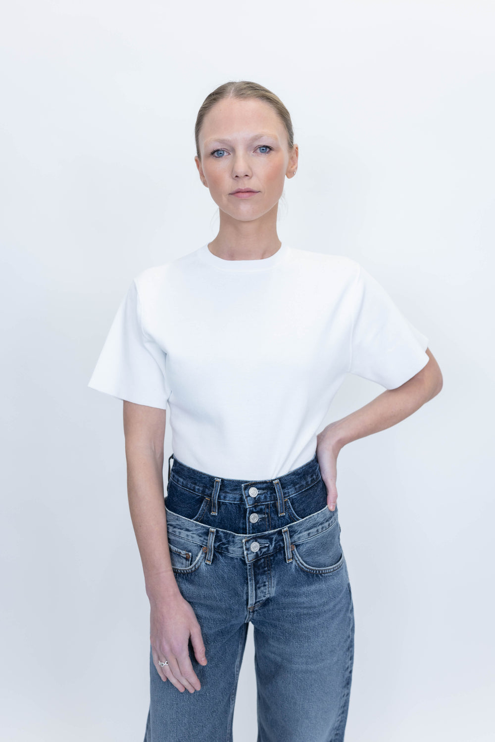 TALYA TEE BODY IN OPTICAL WHITE